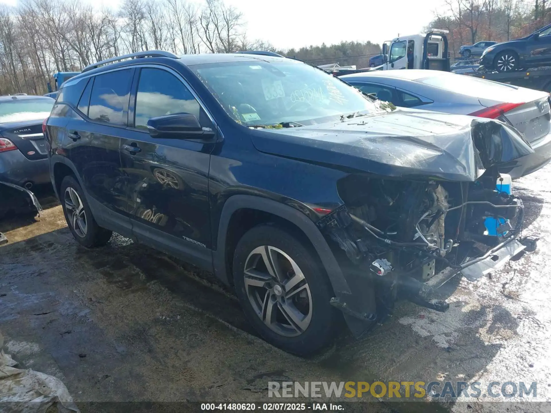 1 fotografías del automóvil dañado 3GKALVEV8LL102204 GMC TERRAIN 2020