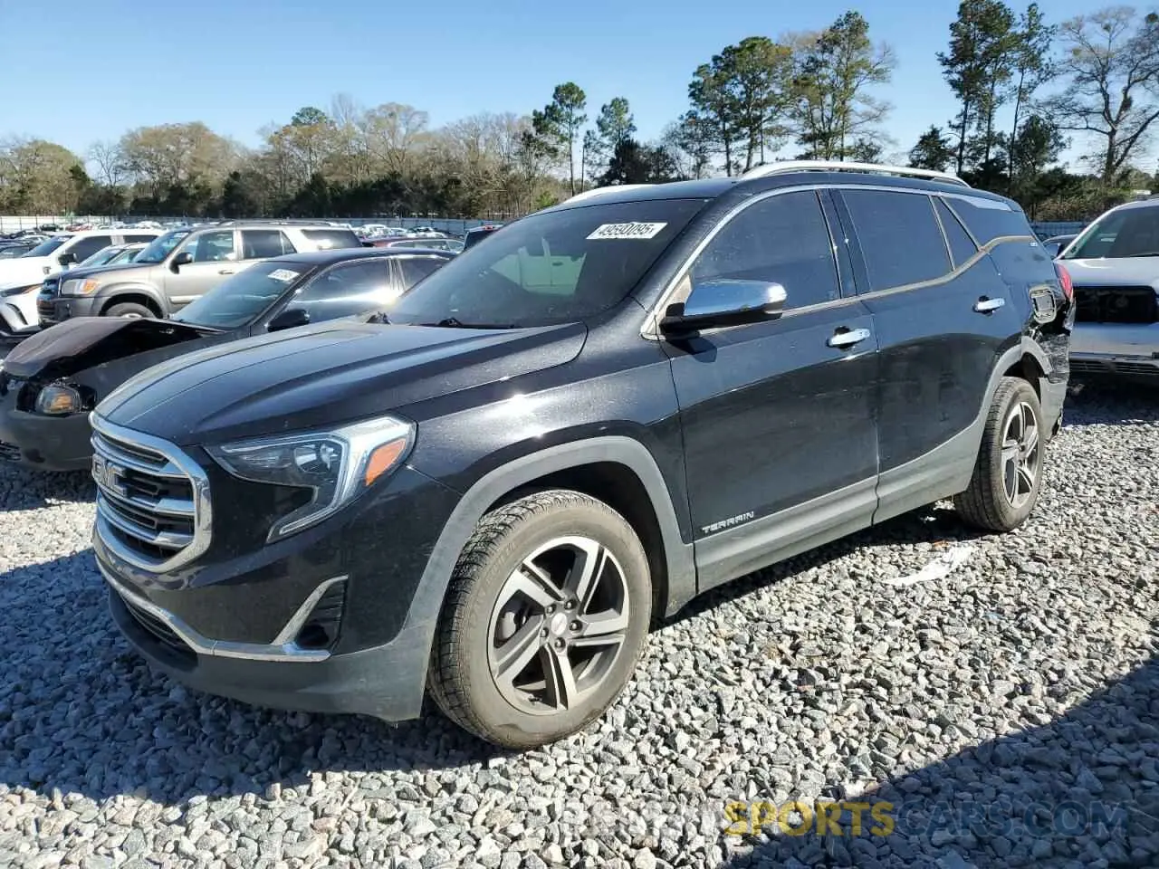 1 fotografías del automóvil dañado 3GKALVEV8LL149264 GMC TERRAIN 2020