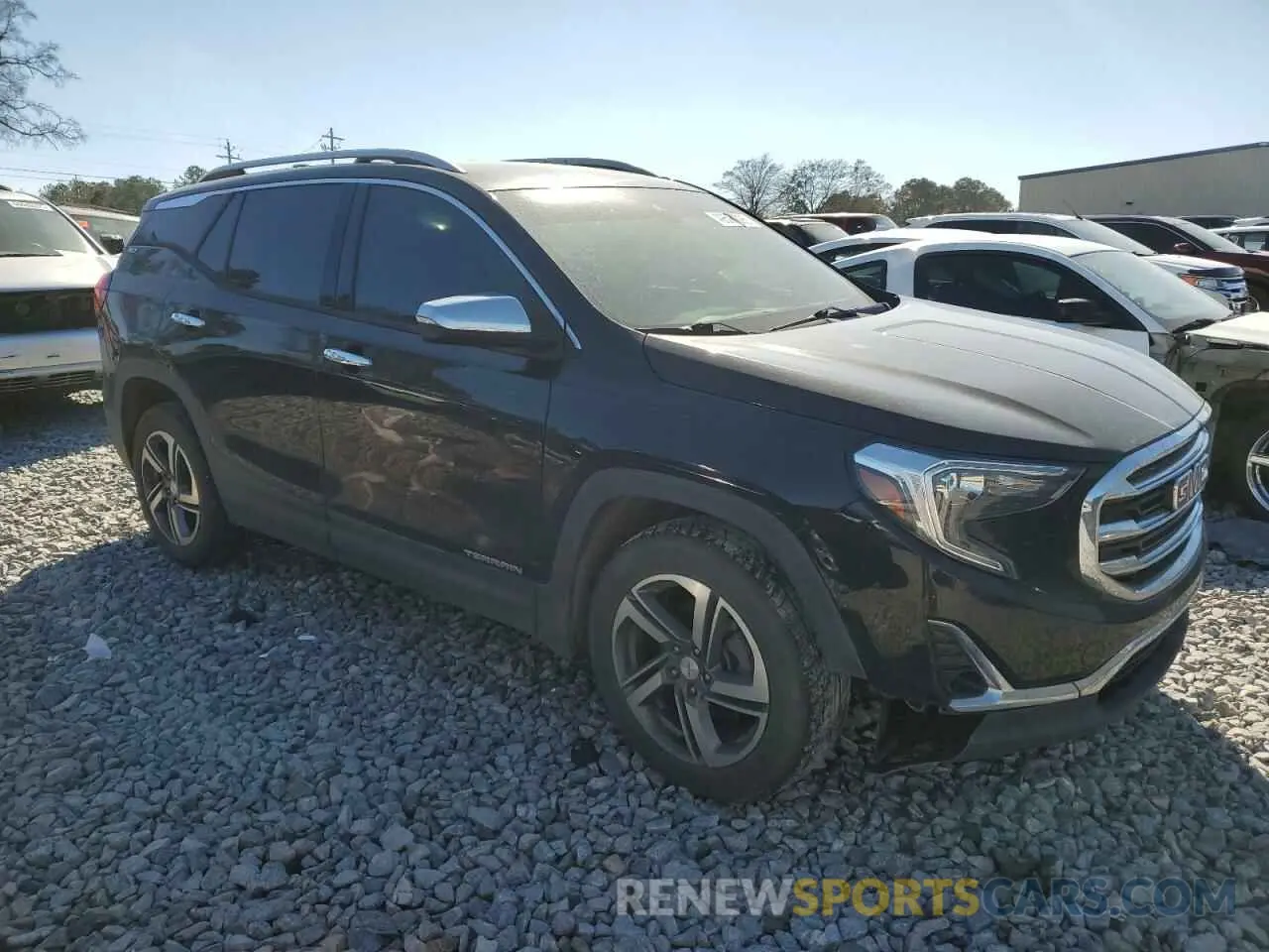 4 fotografías del automóvil dañado 3GKALVEV8LL149264 GMC TERRAIN 2020