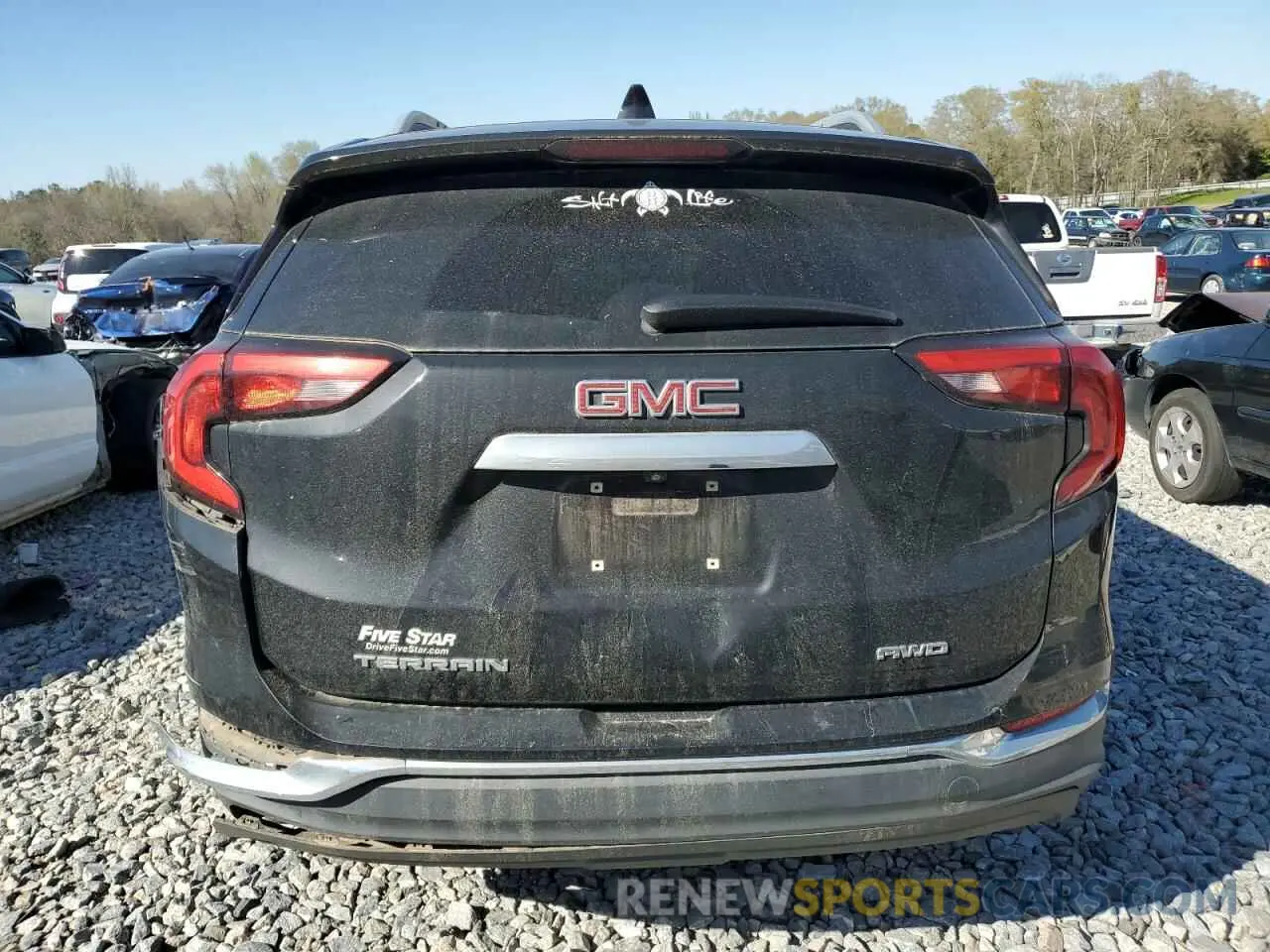 6 fotografías del automóvil dañado 3GKALVEV8LL149264 GMC TERRAIN 2020