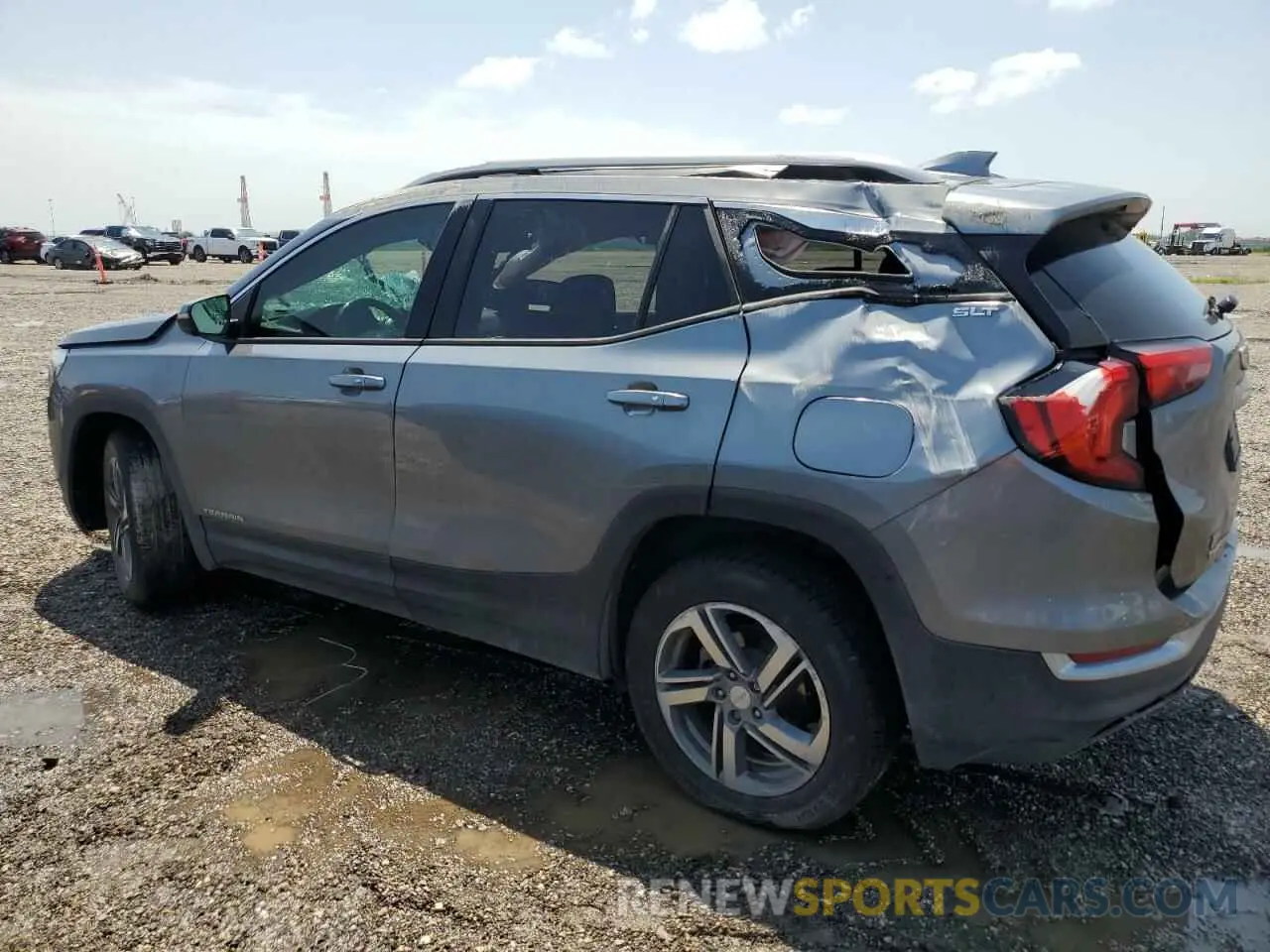 2 fotografías del automóvil dañado 3GKALVEV8LL251681 GMC TERRAIN 2020