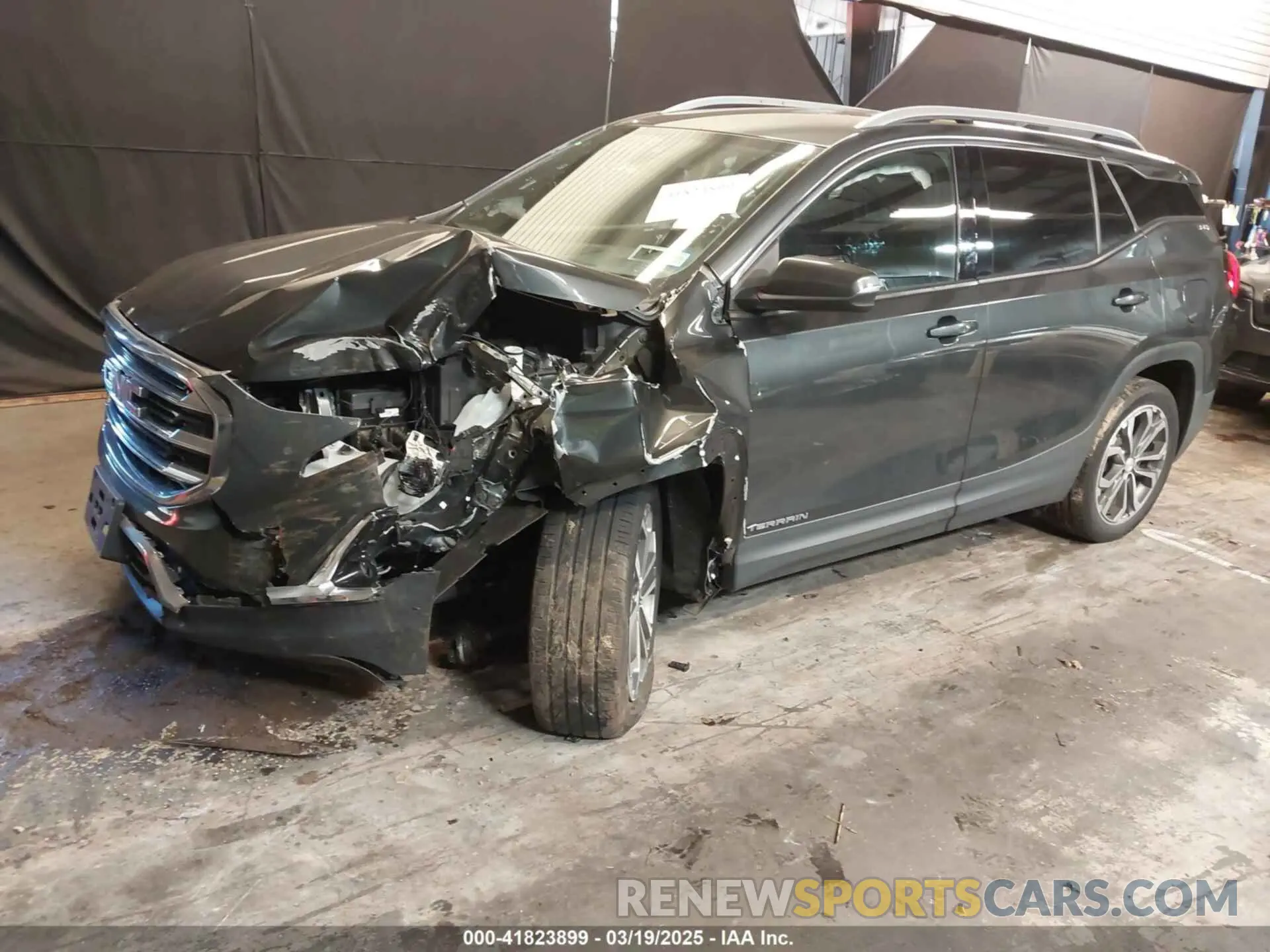 2 fotografías del automóvil dañado 3GKALVEV9LL175792 GMC TERRAIN 2020