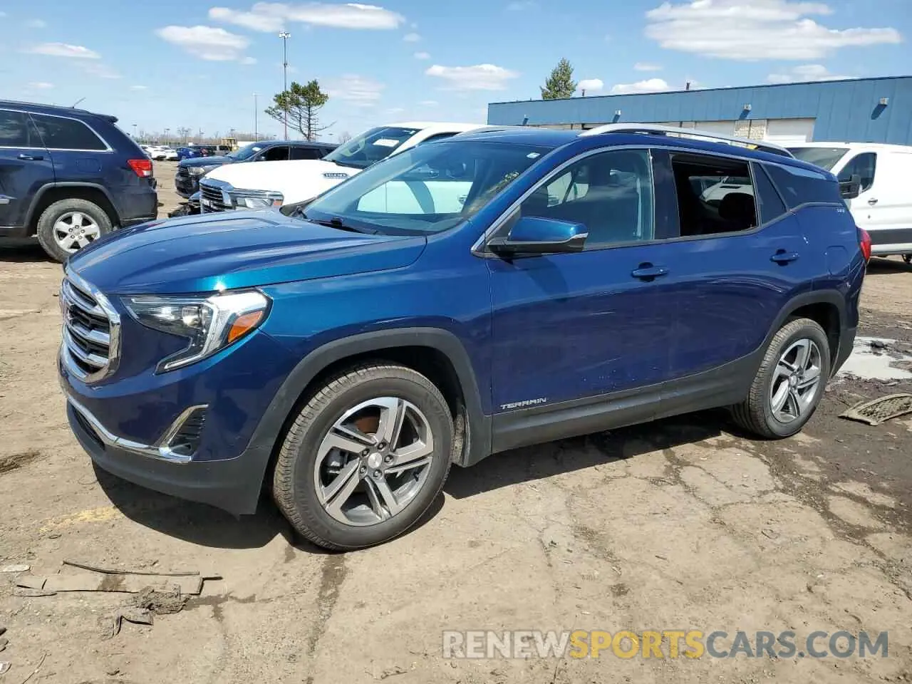 1 fotografías del automóvil dañado 3GKALVEVXLL166504 GMC TERRAIN 2020