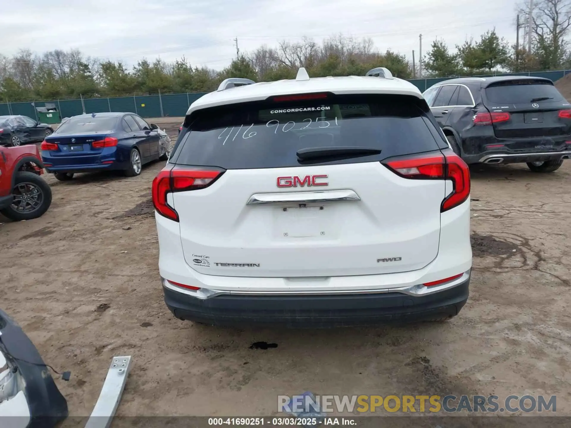 17 fotografías del automóvil dañado 3GKALVEVXLL241198 GMC TERRAIN 2020