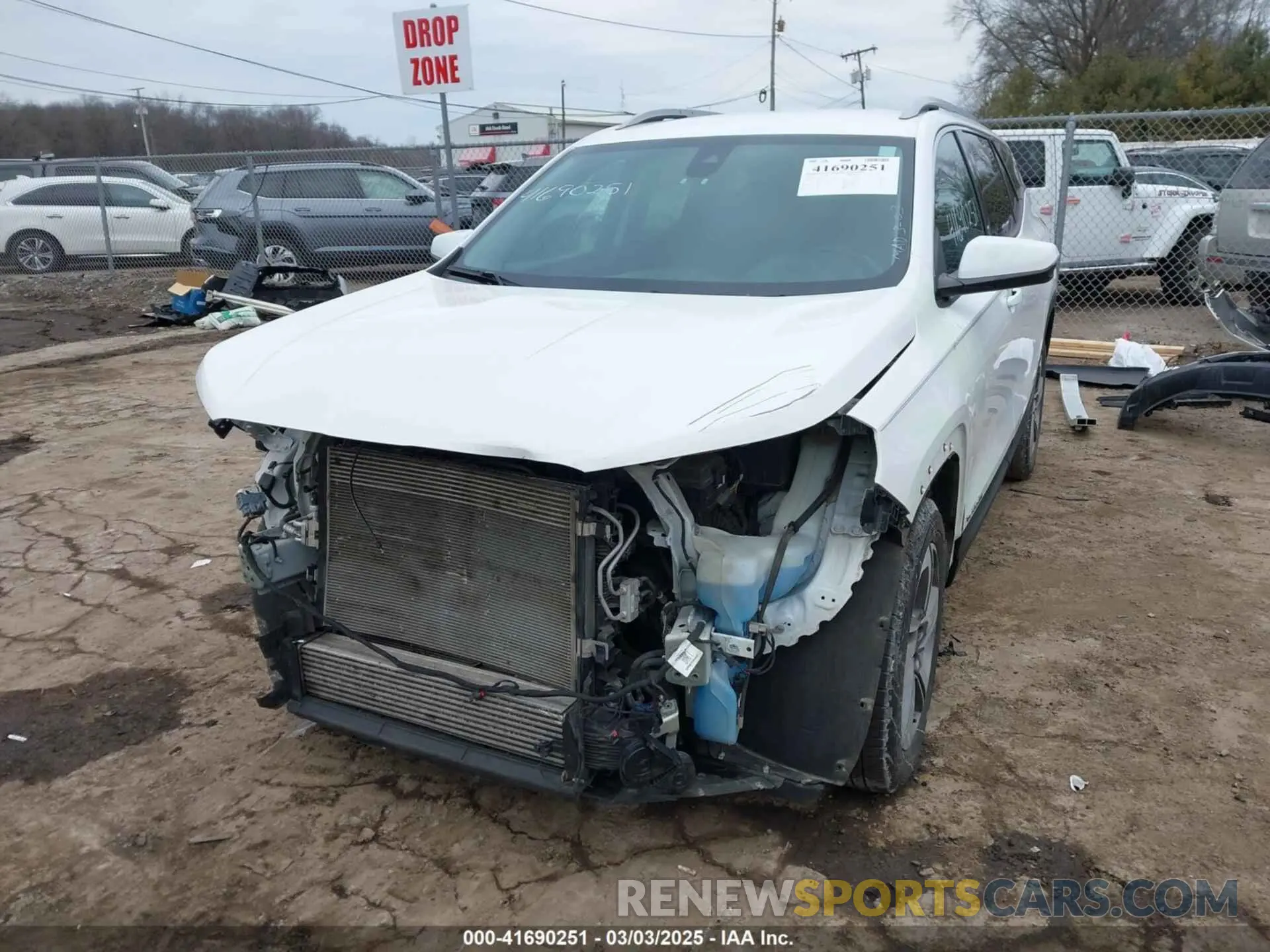 2 fotografías del automóvil dañado 3GKALVEVXLL241198 GMC TERRAIN 2020