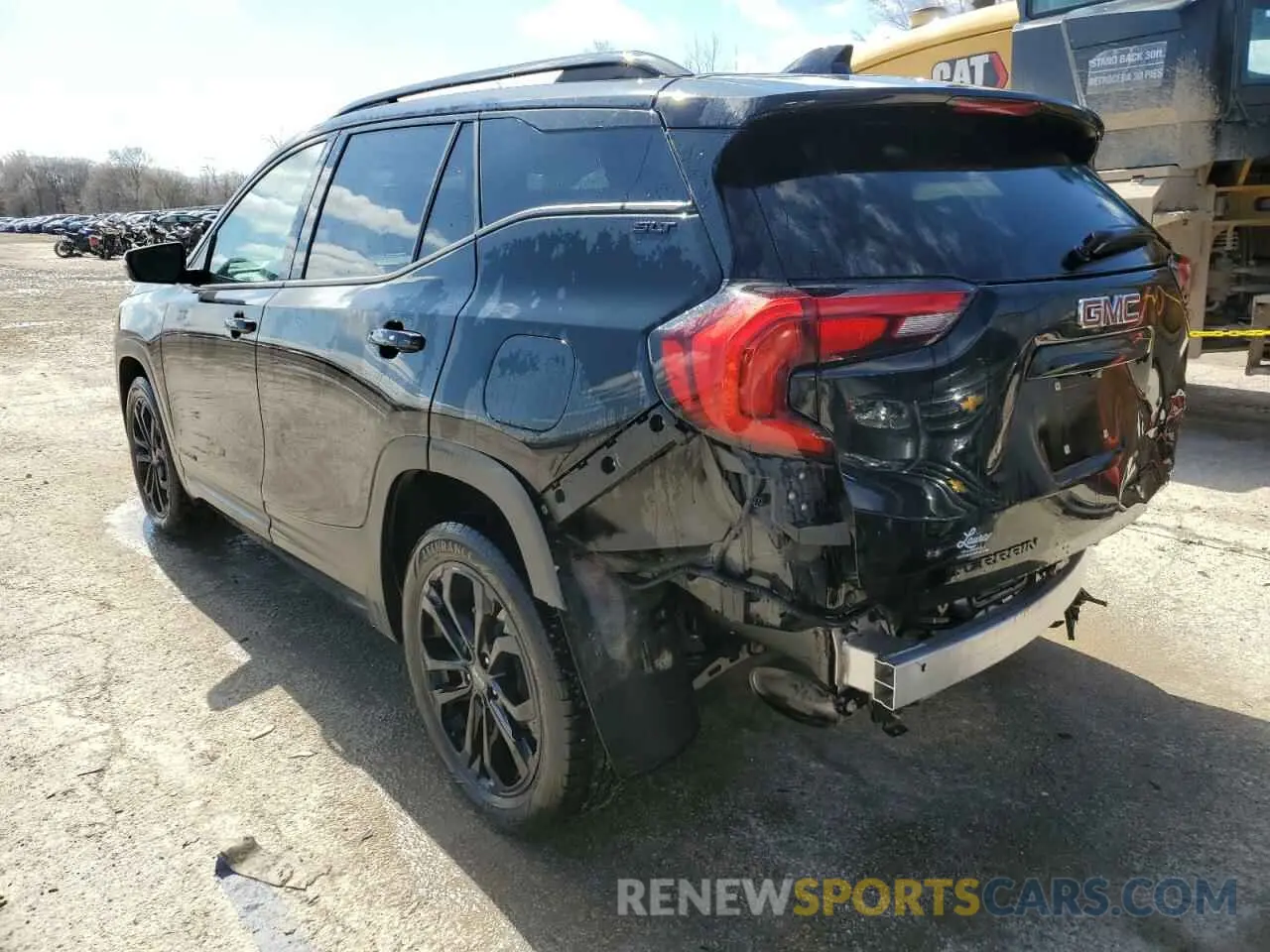 2 fotografías del automóvil dañado 3GKALVEVXLL289039 GMC TERRAIN 2020