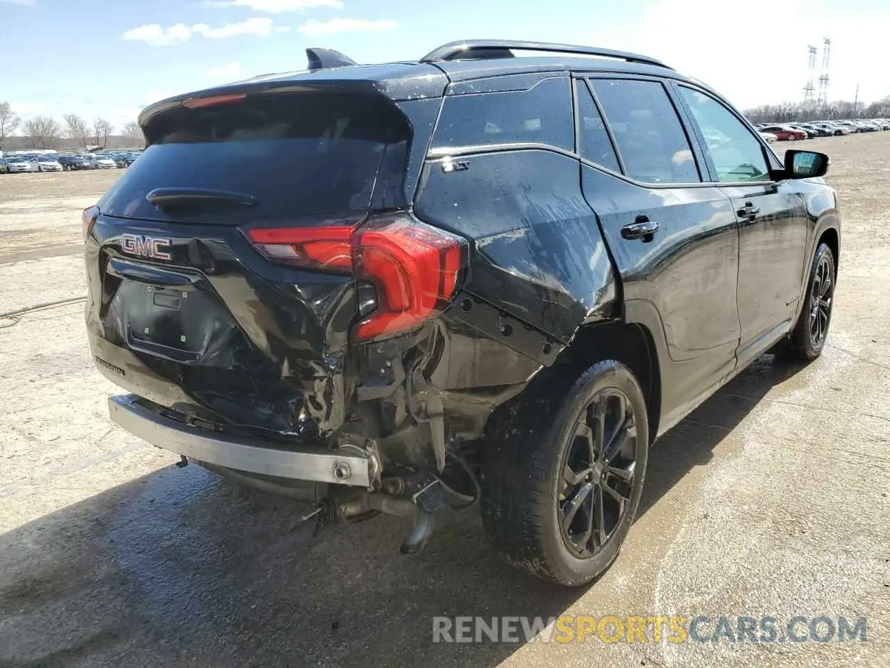 3 fotografías del automóvil dañado 3GKALVEVXLL289039 GMC TERRAIN 2020