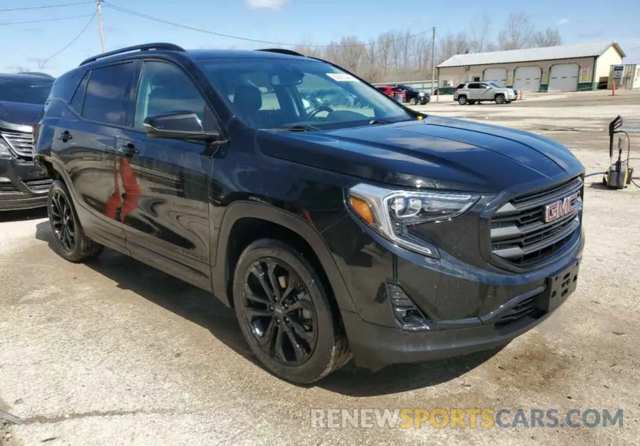 4 fotografías del automóvil dañado 3GKALVEVXLL289039 GMC TERRAIN 2020