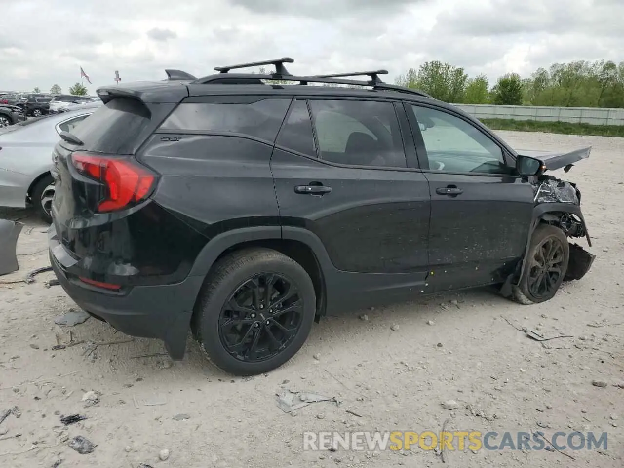 3 fotografías del automóvil dañado 3GKALVEX1LL119170 GMC TERRAIN 2020