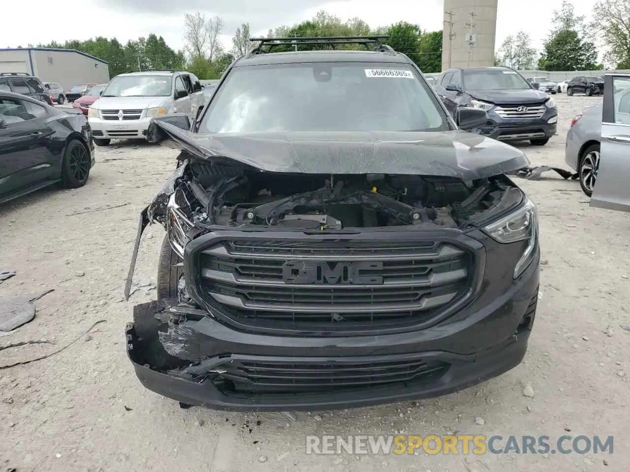 5 fotografías del automóvil dañado 3GKALVEX1LL119170 GMC TERRAIN 2020