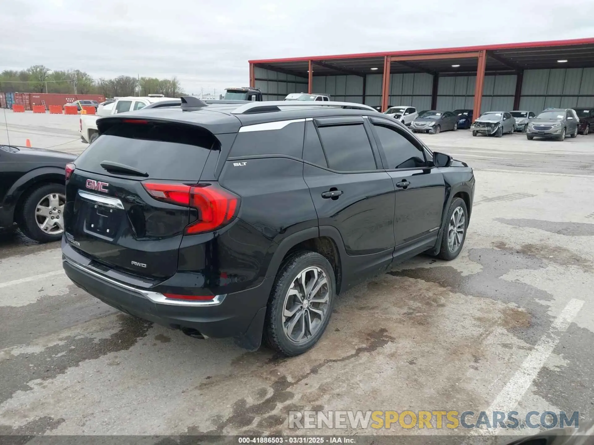 4 fotografías del automóvil dañado 3GKALVEX1LL300155 GMC TERRAIN 2020