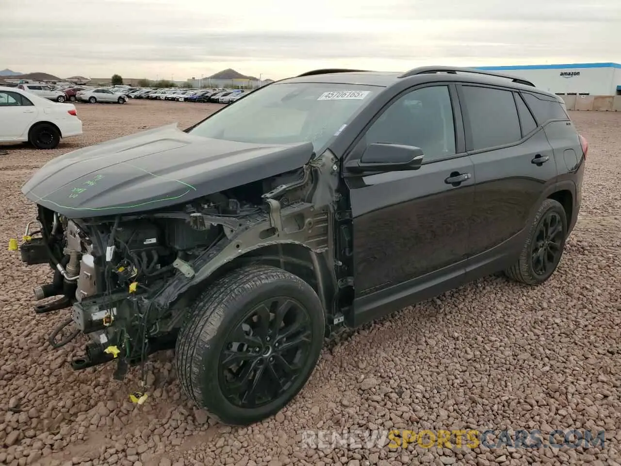1 fotografías del automóvil dañado 3GKALVEX2LL200629 GMC TERRAIN 2020