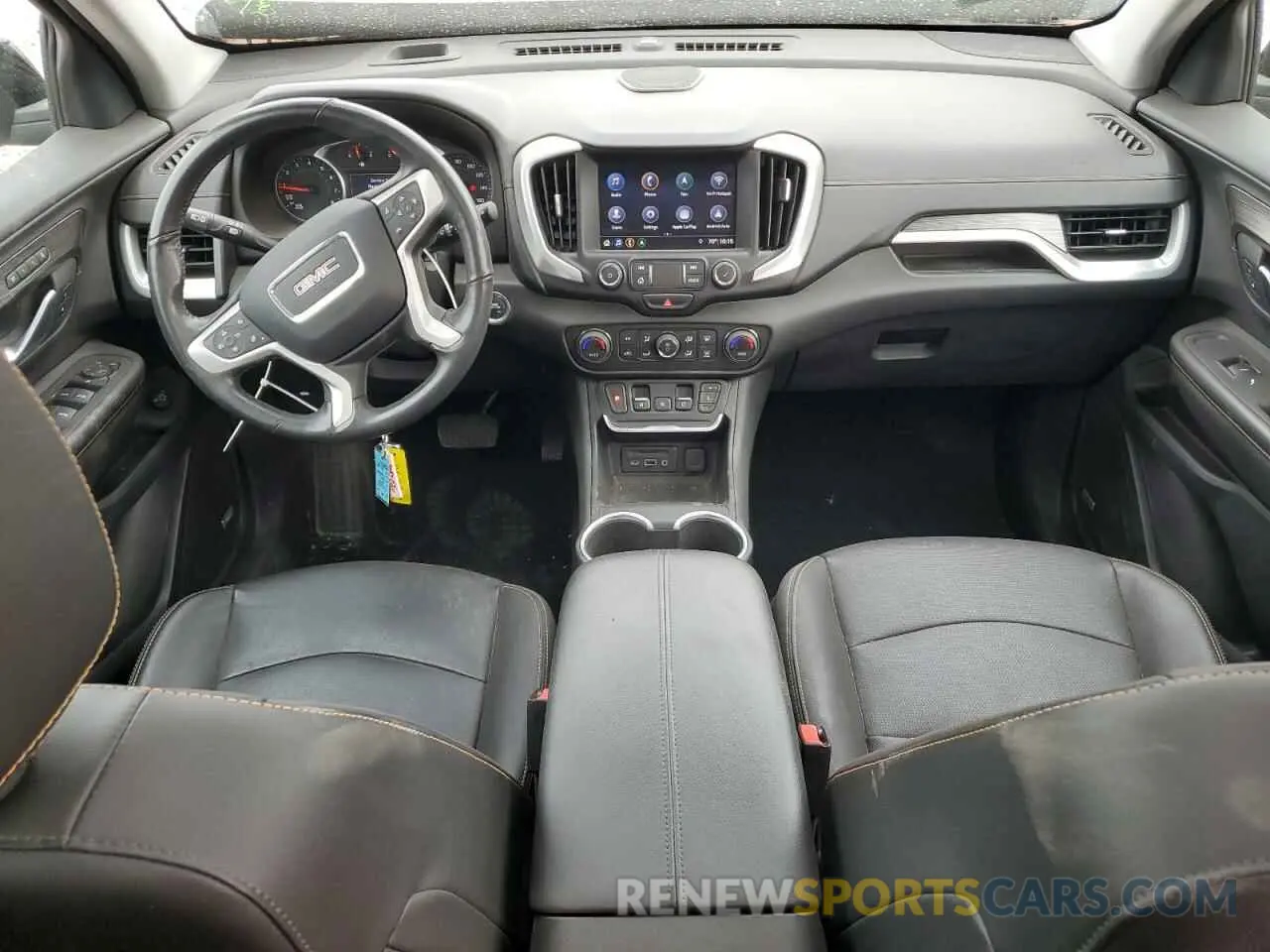 8 fotografías del automóvil dañado 3GKALVEX2LL200629 GMC TERRAIN 2020