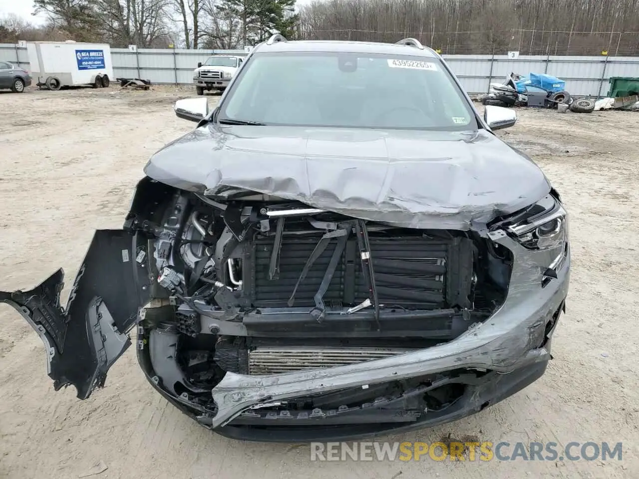 5 fotografías del automóvil dañado 3GKALVEX2LL337666 GMC TERRAIN 2020