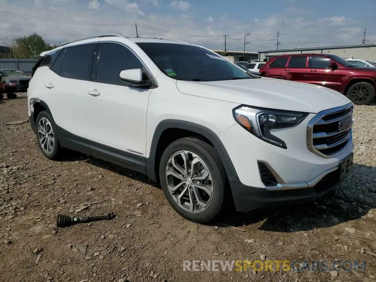 4 fotografías del automóvil dañado 3GKALVEX5LL245970 GMC TERRAIN 2020