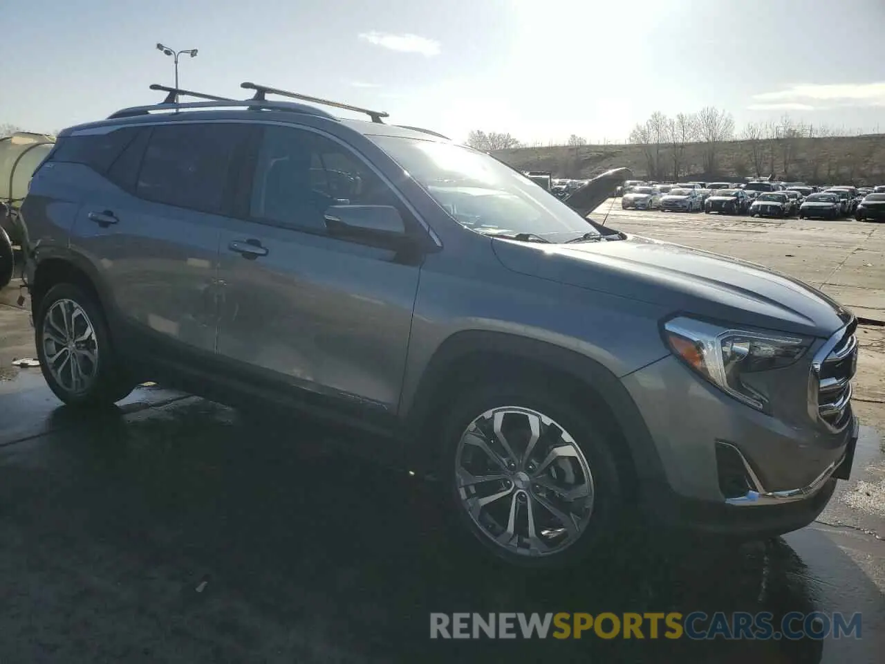 4 fotografías del automóvil dañado 3GKALVEX6LL103398 GMC TERRAIN 2020