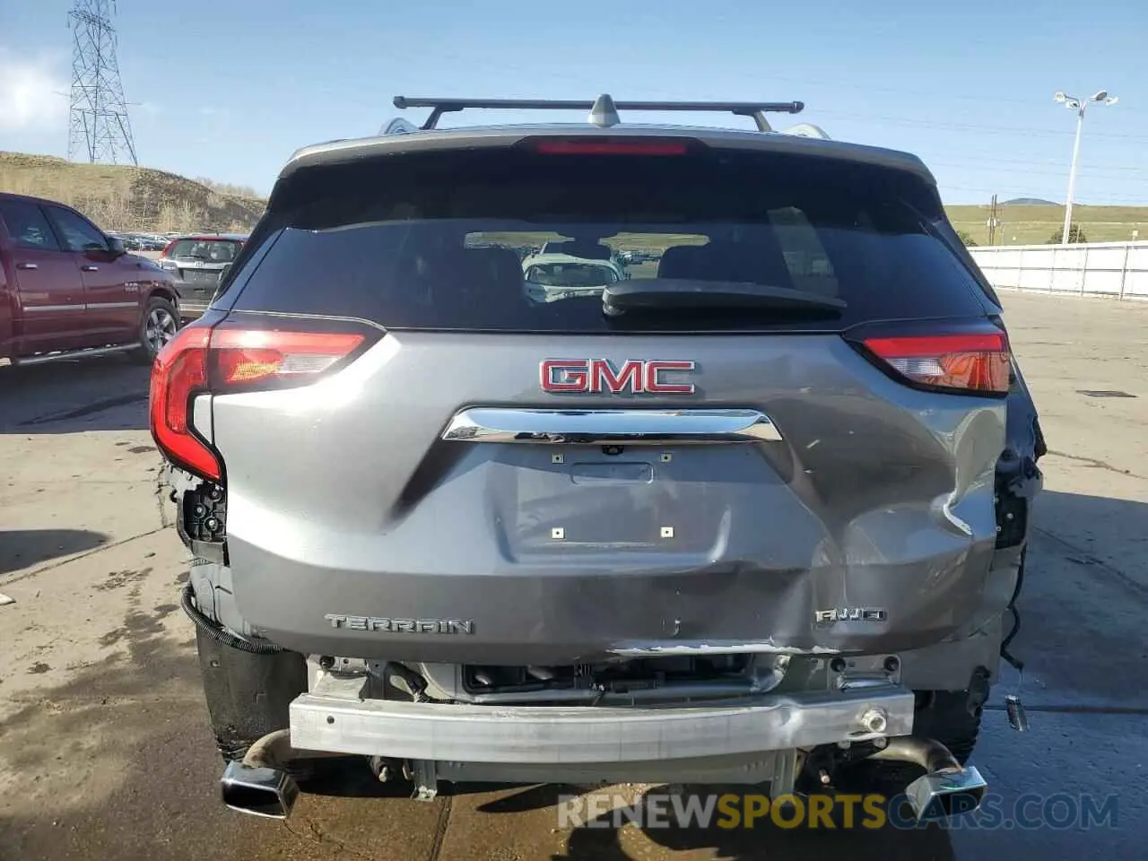 6 fotografías del automóvil dañado 3GKALVEX6LL103398 GMC TERRAIN 2020