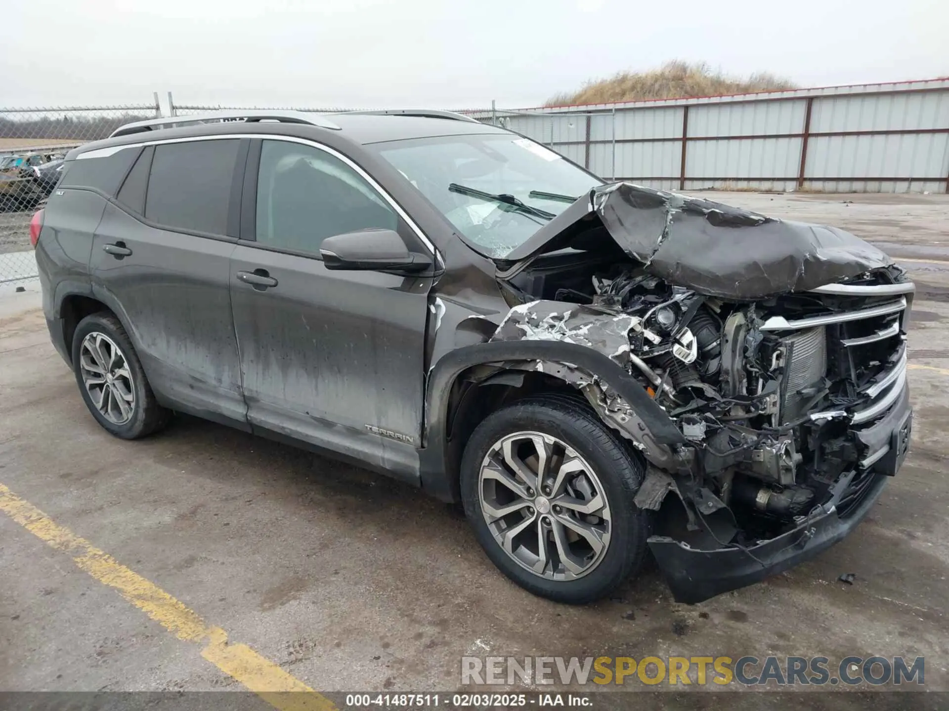 1 fotografías del automóvil dañado 3GKALVEX9LL131034 GMC TERRAIN 2020