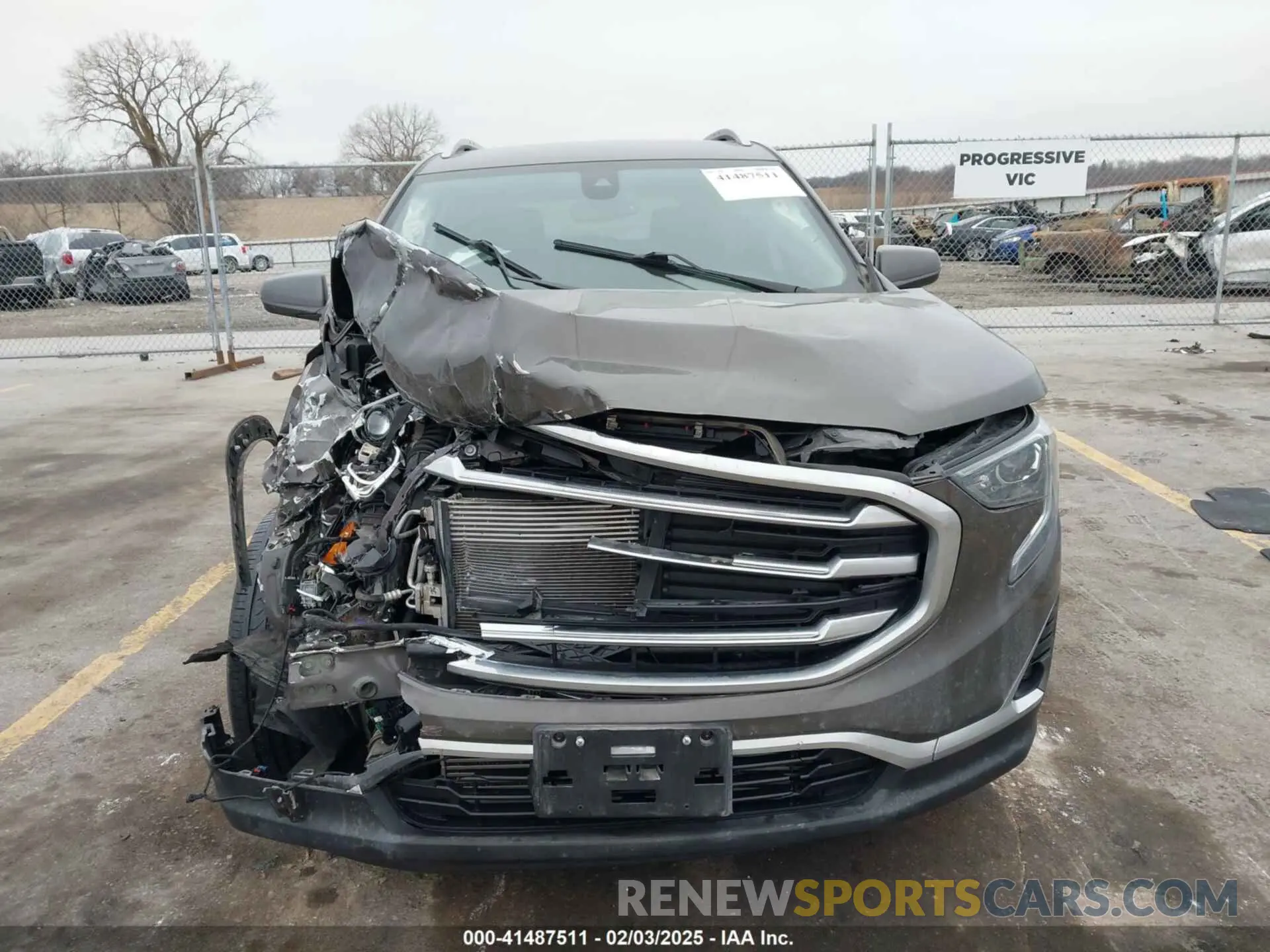 13 fotografías del automóvil dañado 3GKALVEX9LL131034 GMC TERRAIN 2020