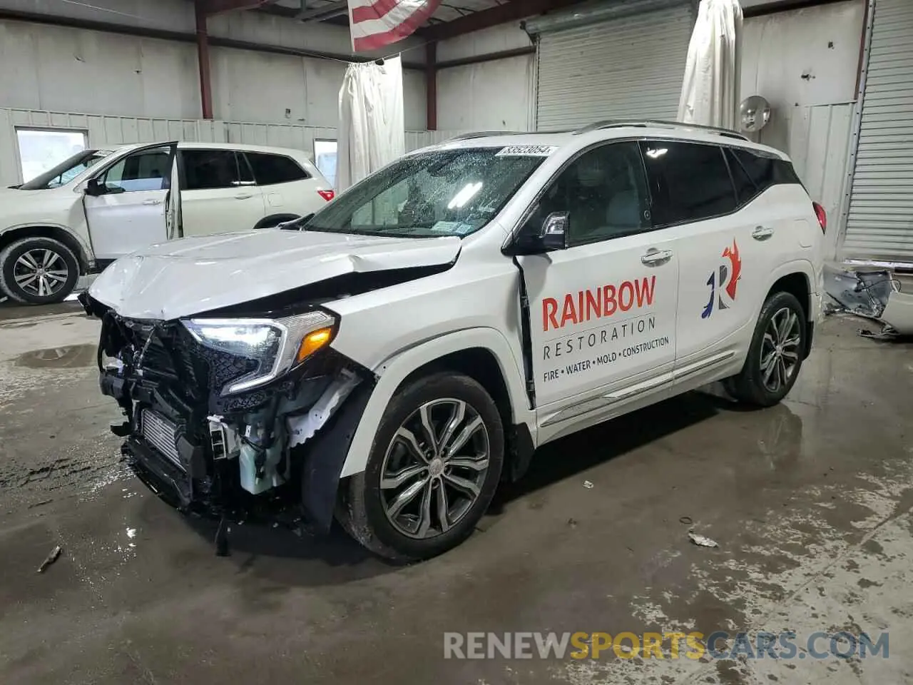 1 fotografías del automóvil dañado 3GKALXEX0LL291881 GMC TERRAIN 2020