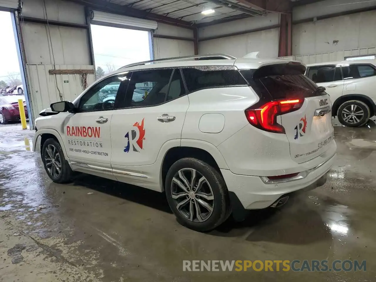 2 fotografías del automóvil dañado 3GKALXEX0LL291881 GMC TERRAIN 2020