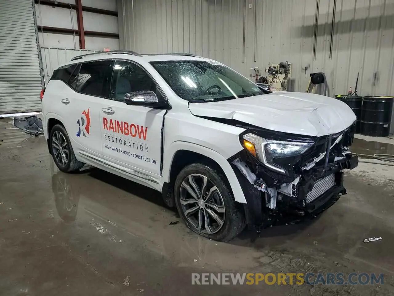 4 fotografías del automóvil dañado 3GKALXEX0LL291881 GMC TERRAIN 2020