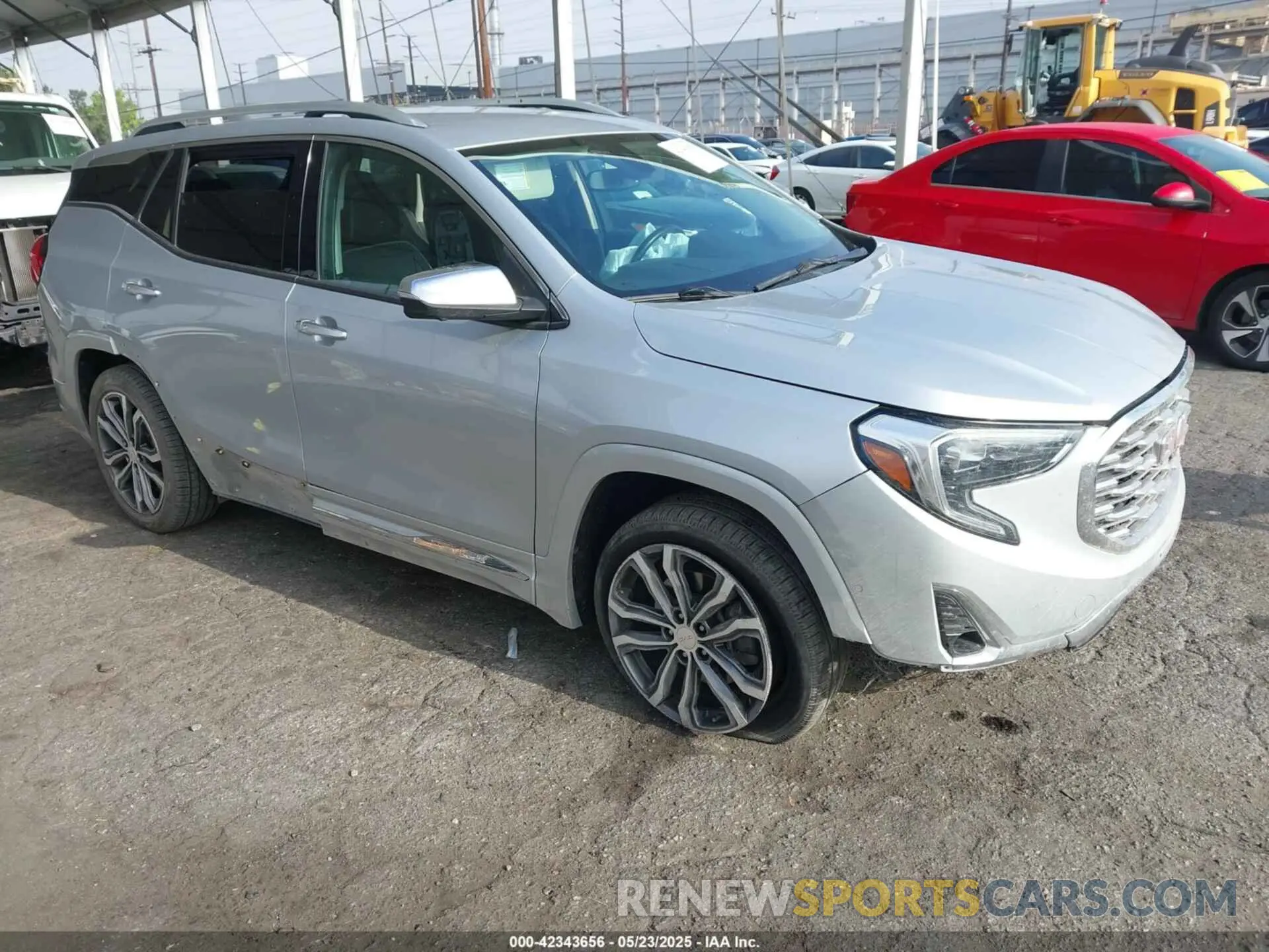1 fotografías del automóvil dañado 3GKALXEX0LL294117 GMC TERRAIN 2020