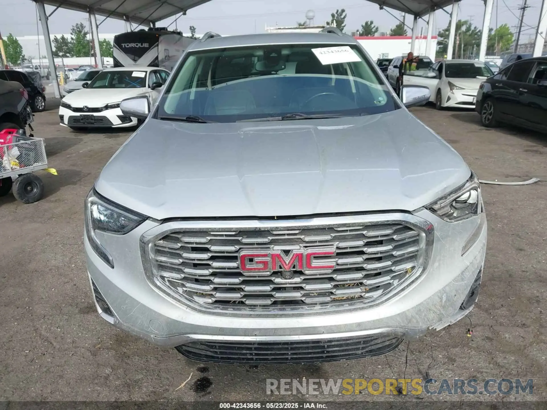 6 fotografías del automóvil dañado 3GKALXEX0LL294117 GMC TERRAIN 2020