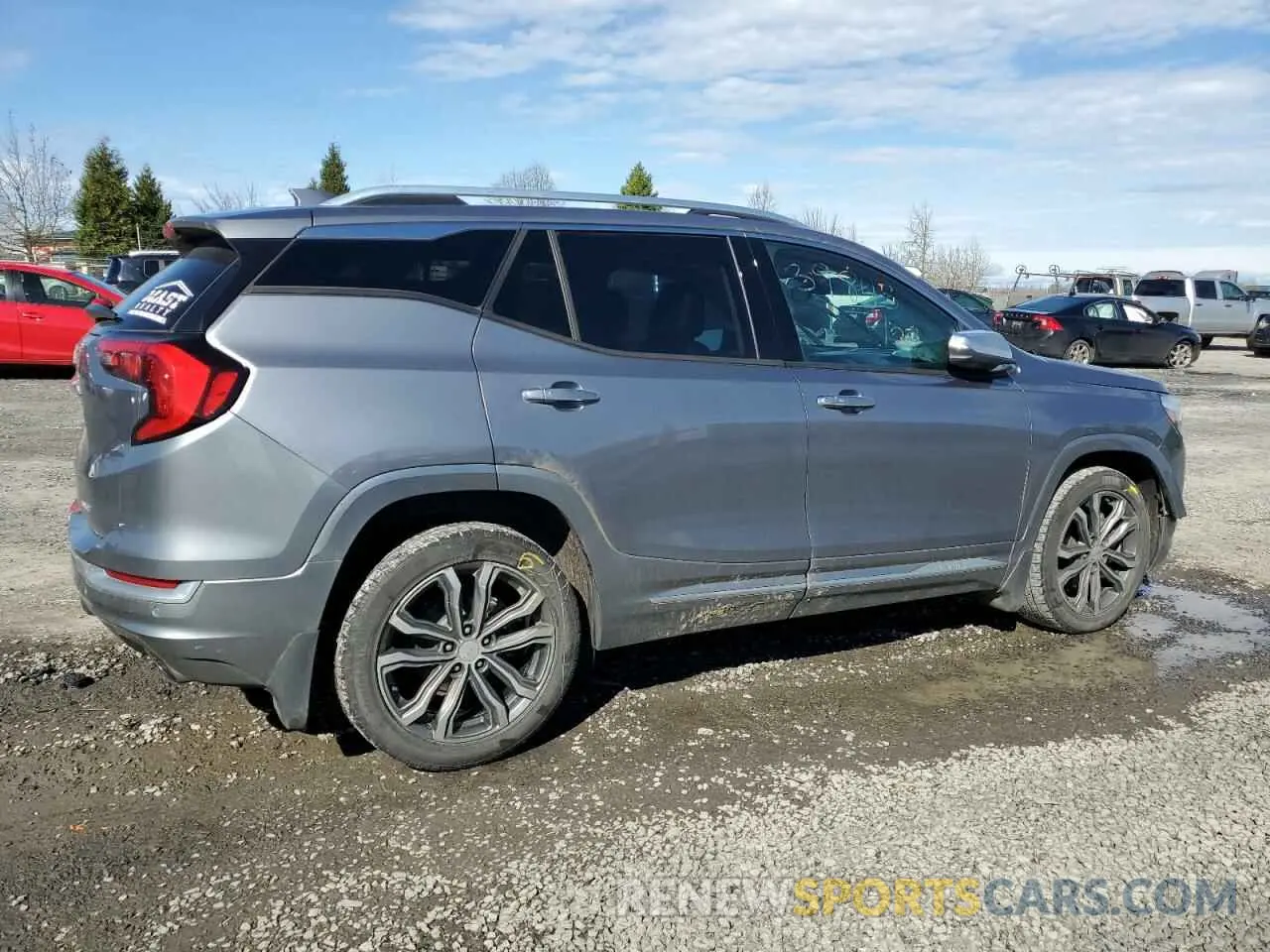 3 fotografías del automóvil dañado 3GKALXEX3LL105993 GMC TERRAIN 2020
