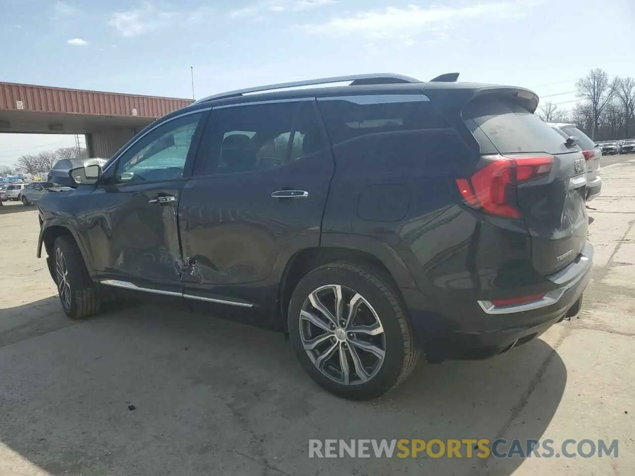 2 fotografías del automóvil dañado 3GKALXEX3LL107565 GMC TERRAIN 2020