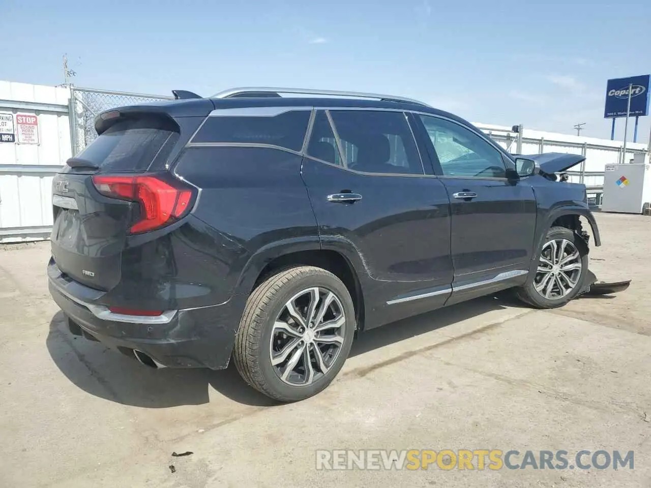 3 fotografías del automóvil dañado 3GKALXEX3LL107565 GMC TERRAIN 2020