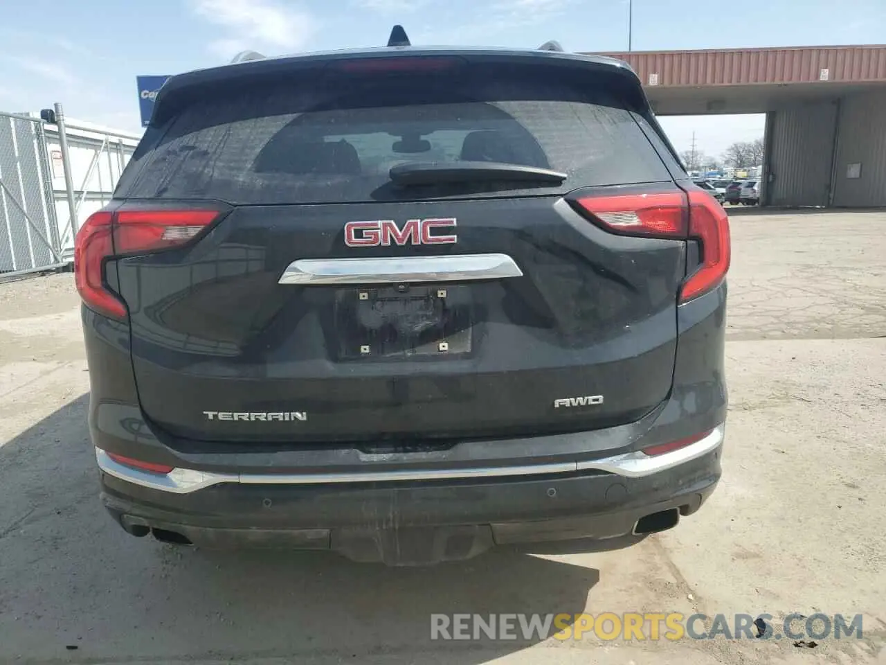 6 fotografías del automóvil dañado 3GKALXEX3LL107565 GMC TERRAIN 2020