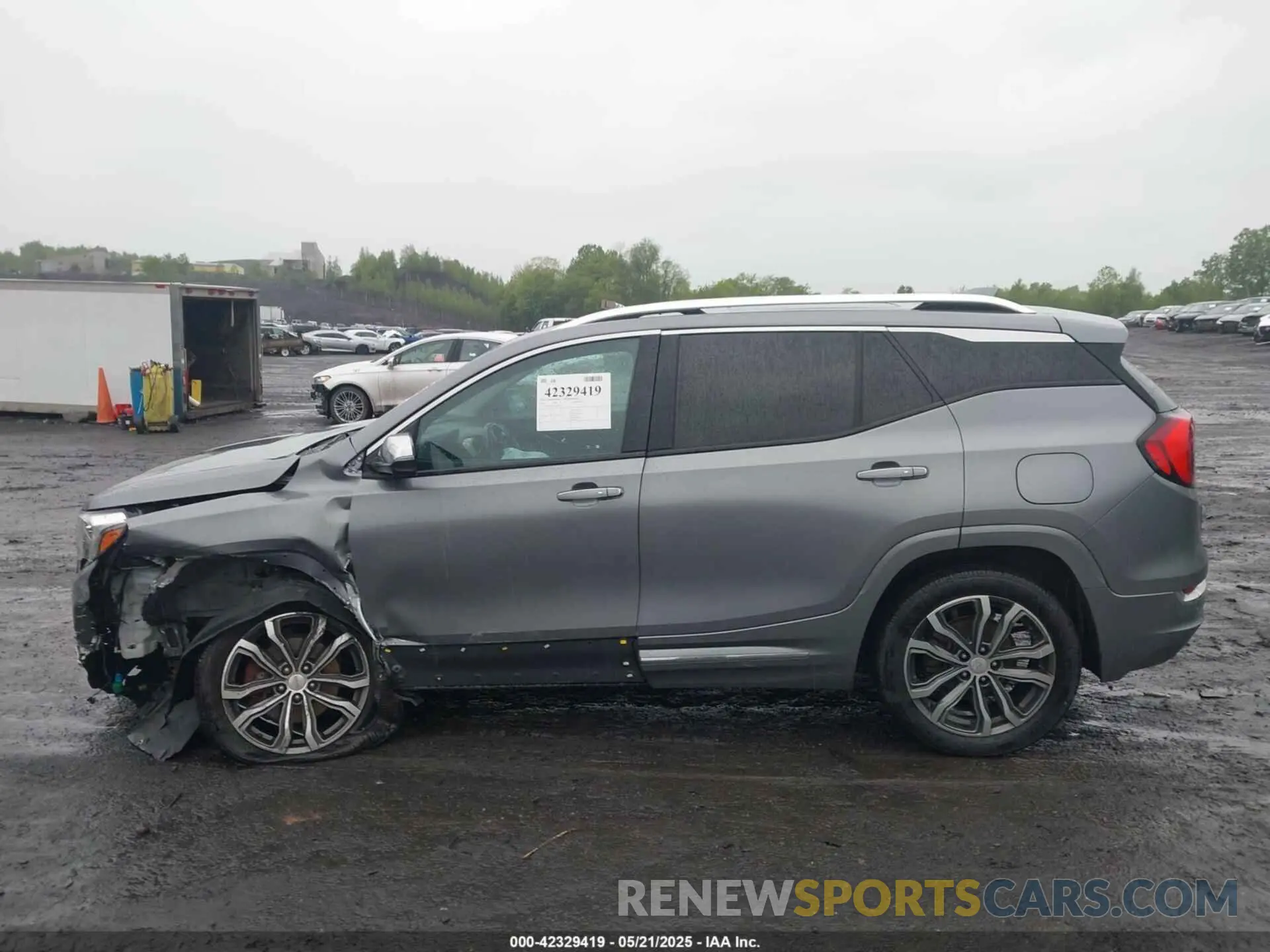 14 fotografías del automóvil dañado 3GKALXEX3LL183920 GMC TERRAIN 2020