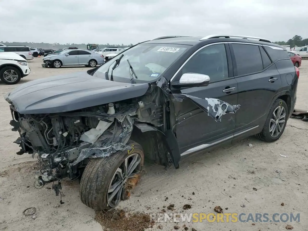 1 fotografías del automóvil dañado 3GKALXEX3LL279613 GMC TERRAIN 2020