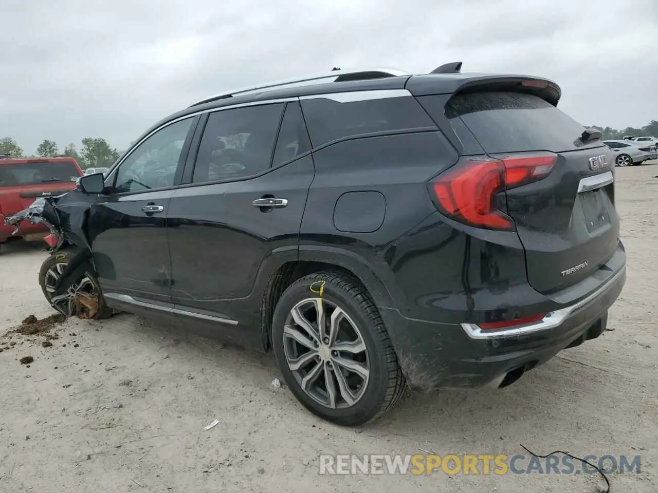 2 fotografías del automóvil dañado 3GKALXEX3LL279613 GMC TERRAIN 2020