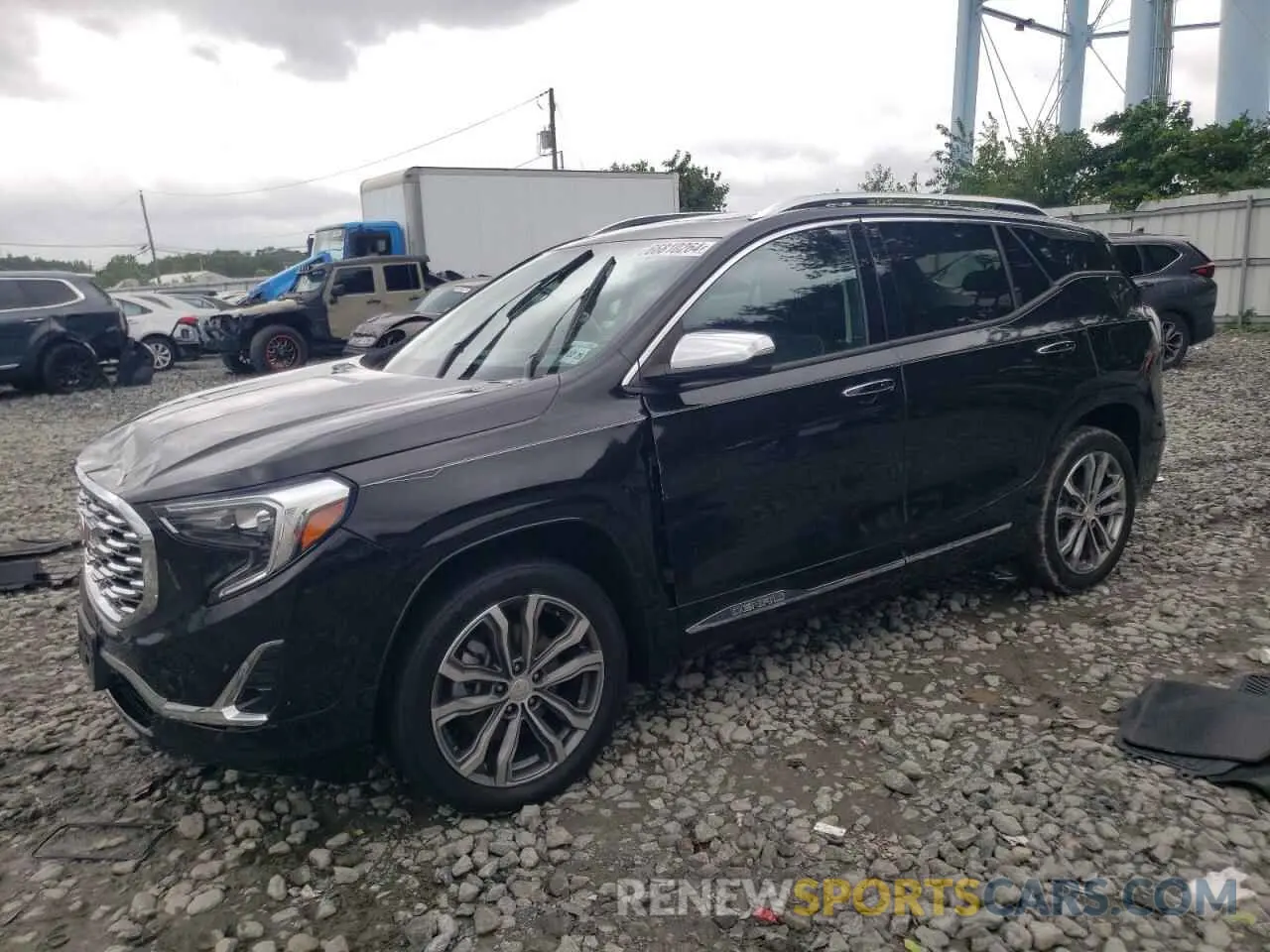 1 fotografías del automóvil dañado 3GKALXEX3LL303117 GMC TERRAIN 2020