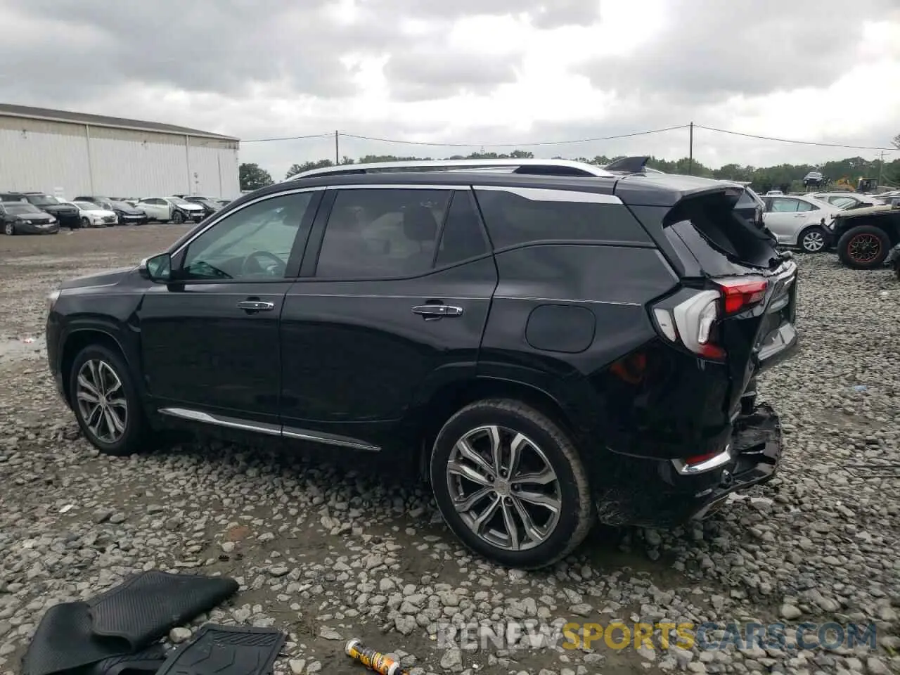 2 fotografías del automóvil dañado 3GKALXEX3LL303117 GMC TERRAIN 2020