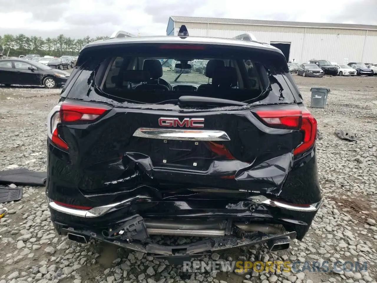 6 fotografías del automóvil dañado 3GKALXEX3LL303117 GMC TERRAIN 2020