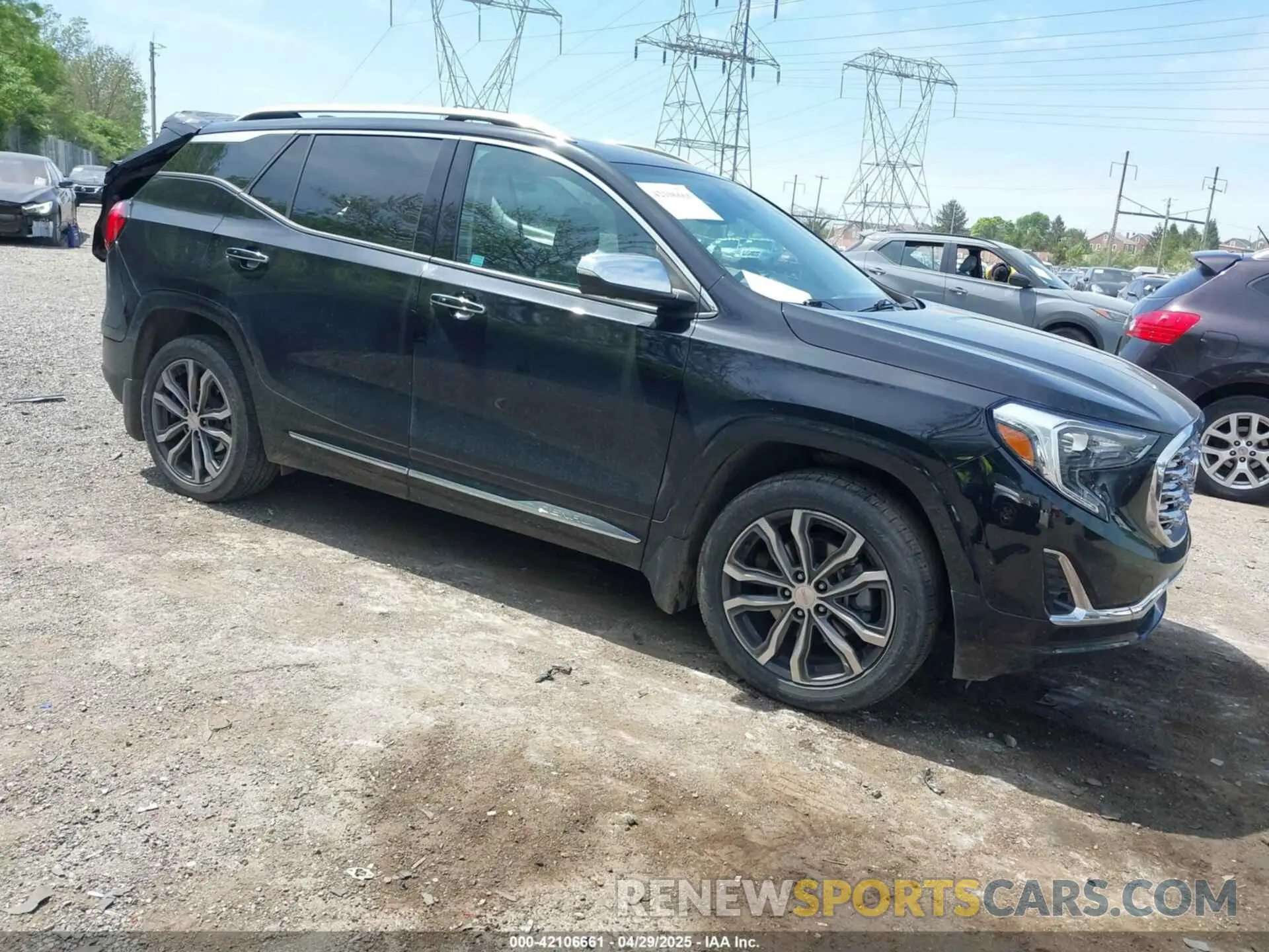 1 fotografías del automóvil dañado 3GKALXEX4LL305359 GMC TERRAIN 2020
