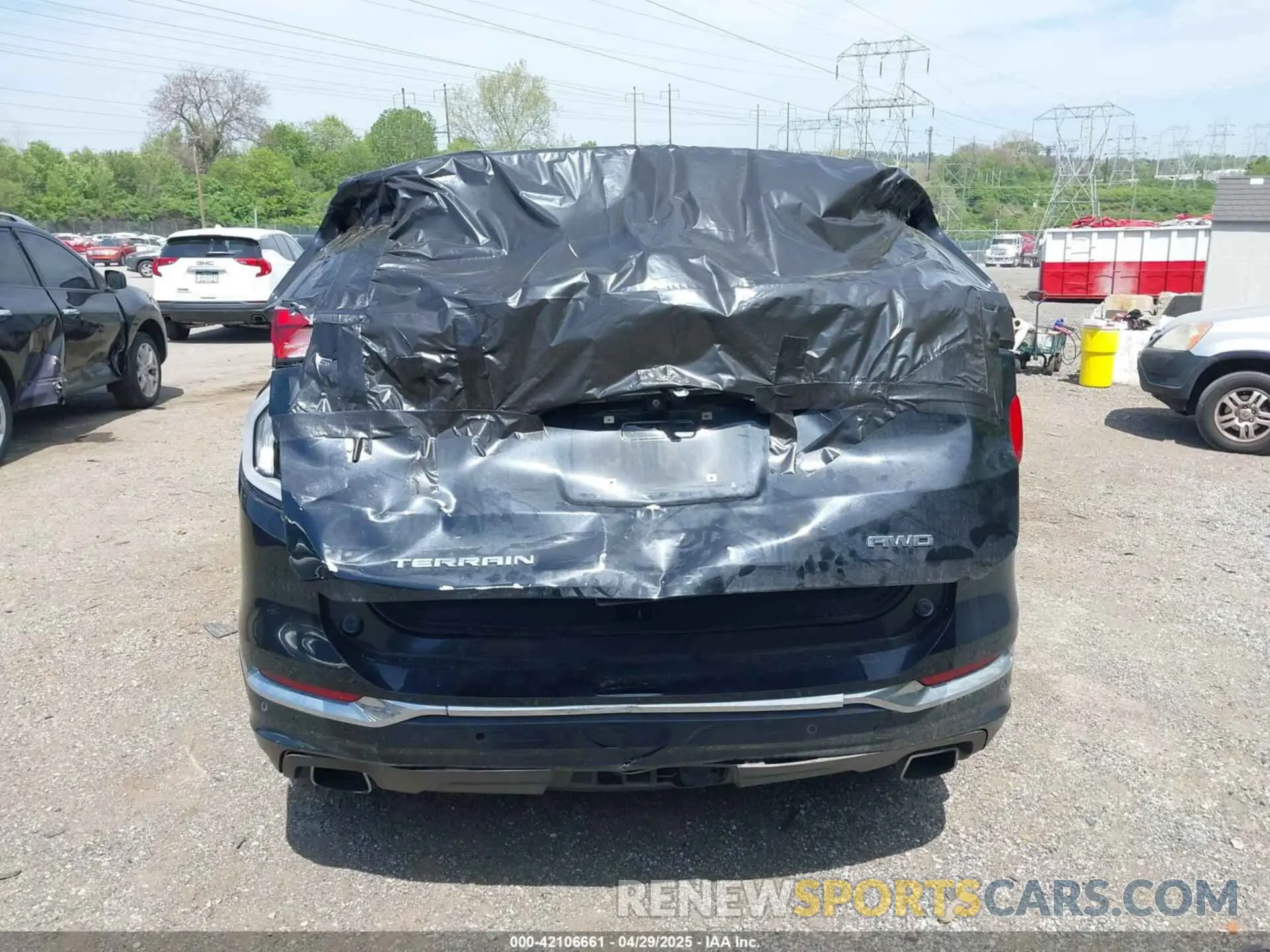 17 fotografías del automóvil dañado 3GKALXEX4LL305359 GMC TERRAIN 2020