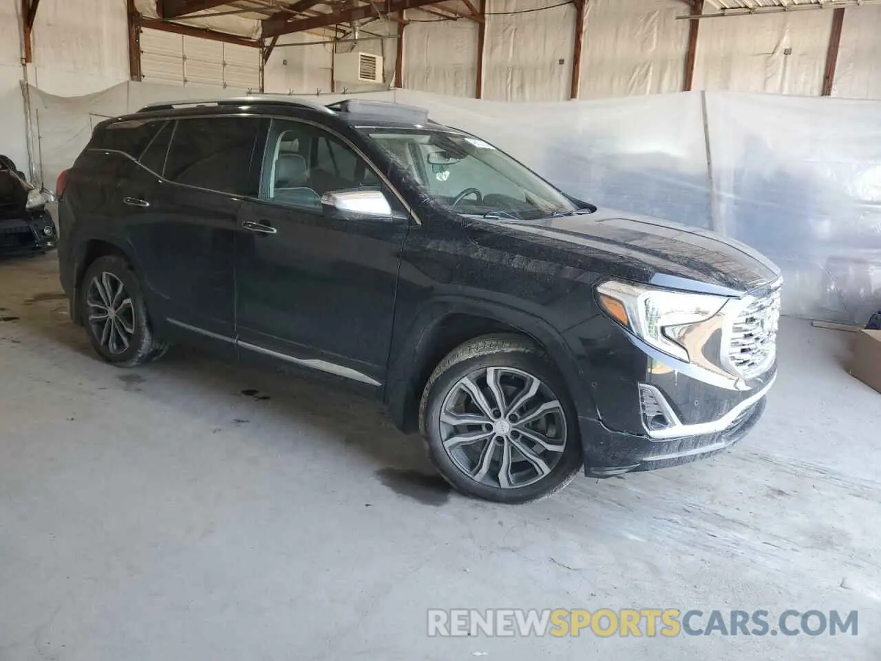 4 fotografías del automóvil dañado 3GKALXEX5LL255247 GMC TERRAIN 2020