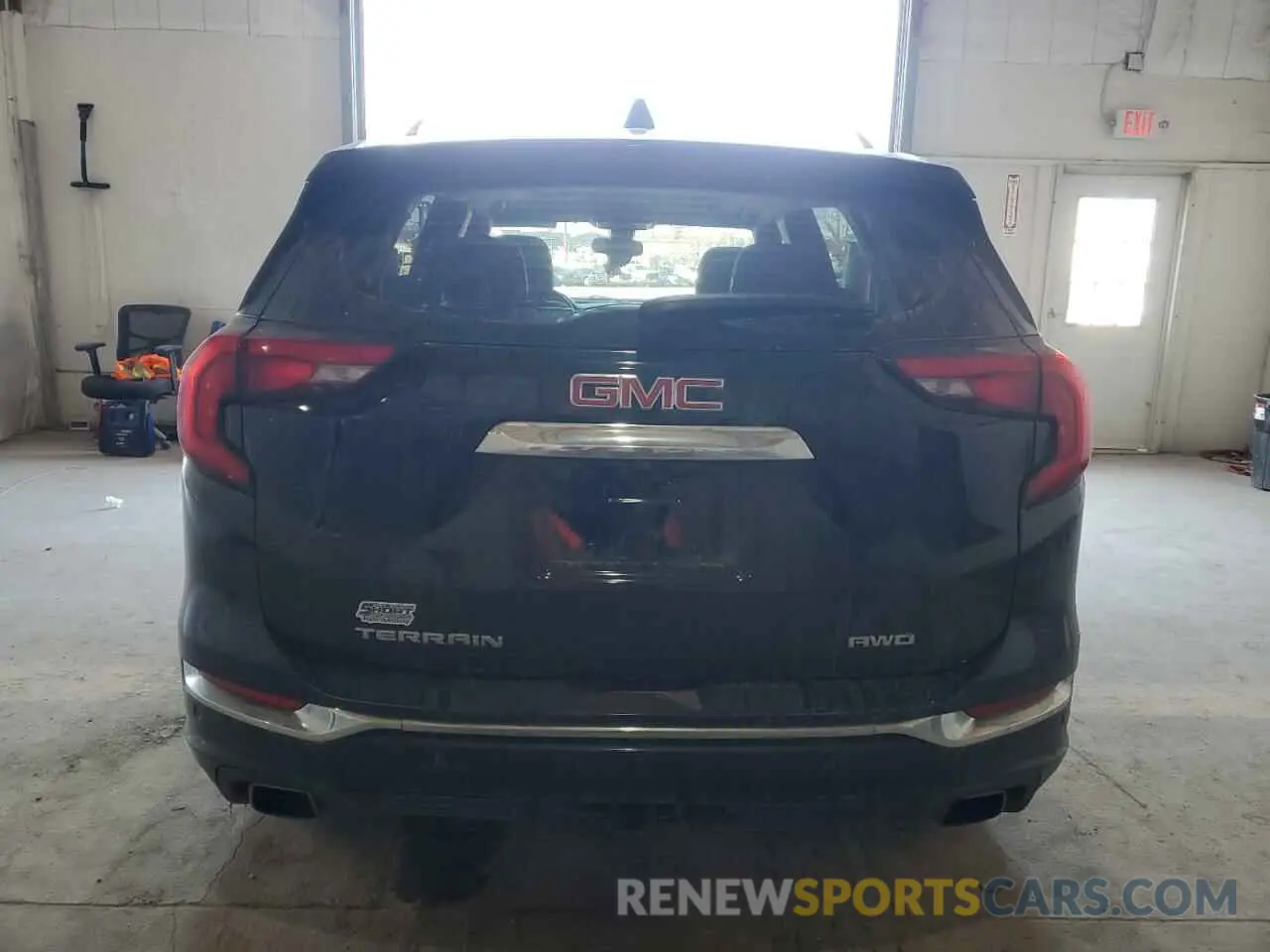 6 fotografías del automóvil dañado 3GKALXEX5LL255247 GMC TERRAIN 2020