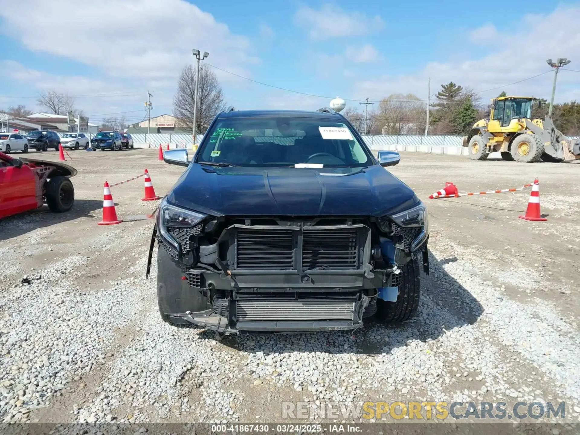 12 fotografías del automóvil dañado 3GKALXEX6LL159014 GMC TERRAIN 2020