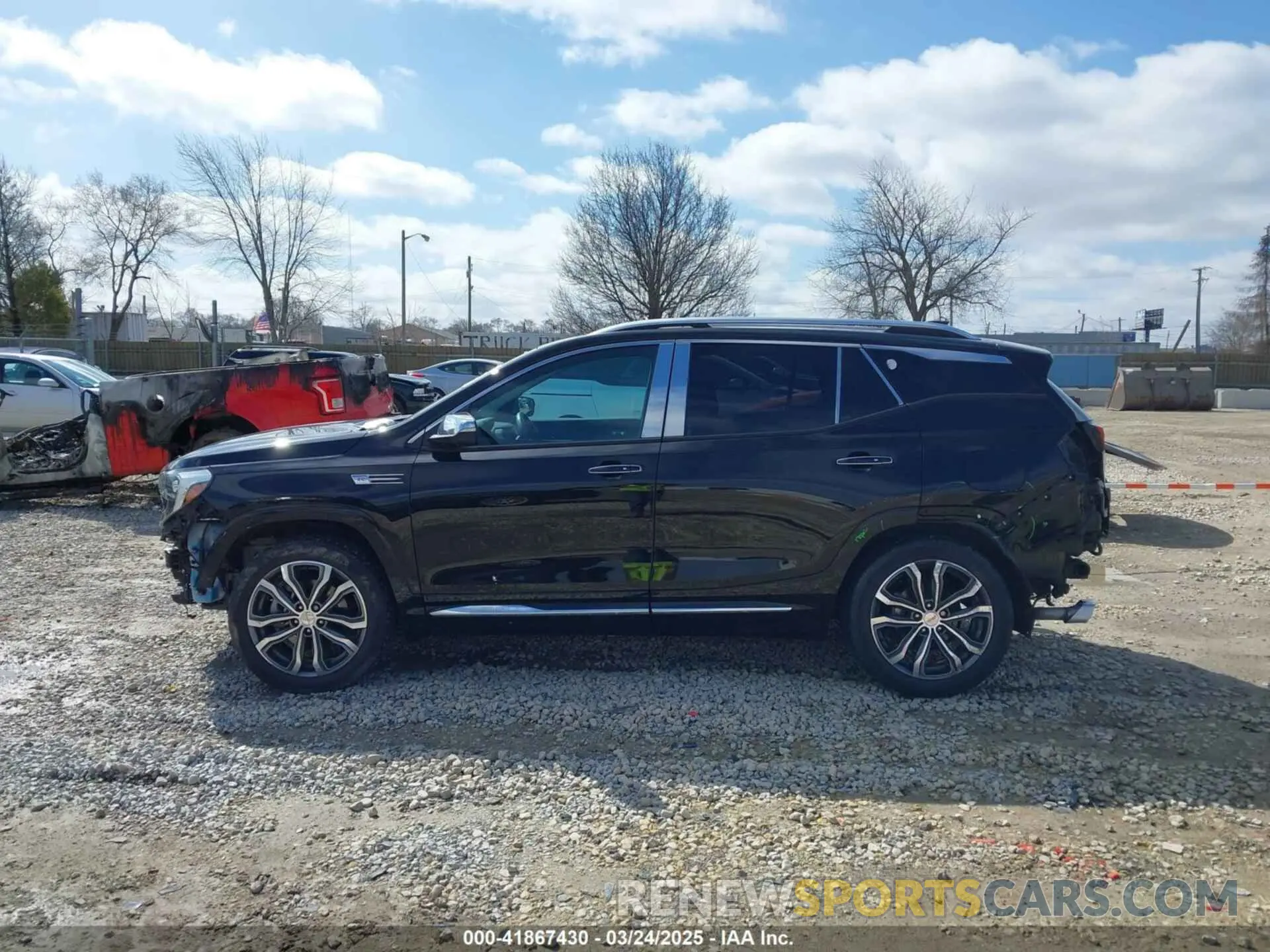 14 fotografías del automóvil dañado 3GKALXEX6LL159014 GMC TERRAIN 2020