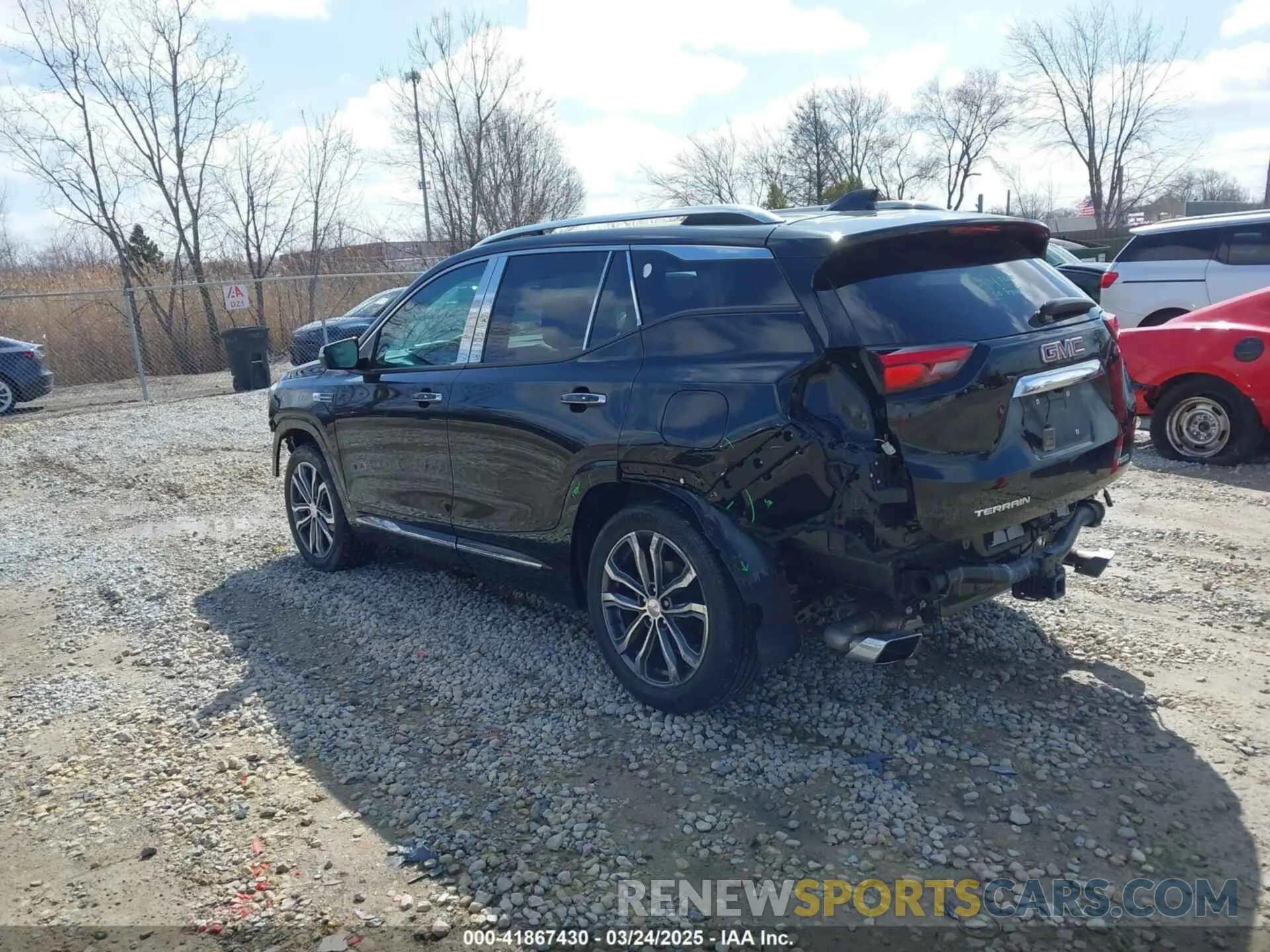 3 fotografías del automóvil dañado 3GKALXEX6LL159014 GMC TERRAIN 2020