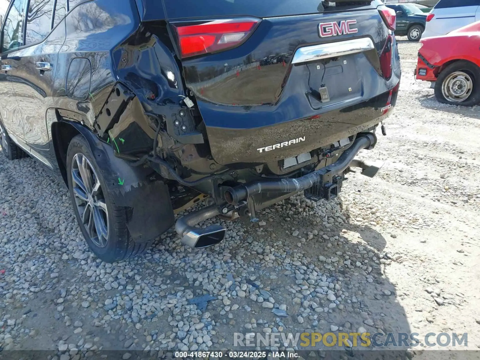 6 fotografías del automóvil dañado 3GKALXEX6LL159014 GMC TERRAIN 2020