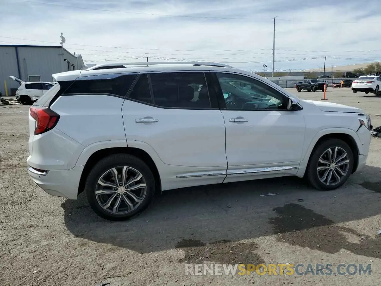 3 fotografías del automóvil dañado 3GKALXEX7LL151066 GMC TERRAIN 2020
