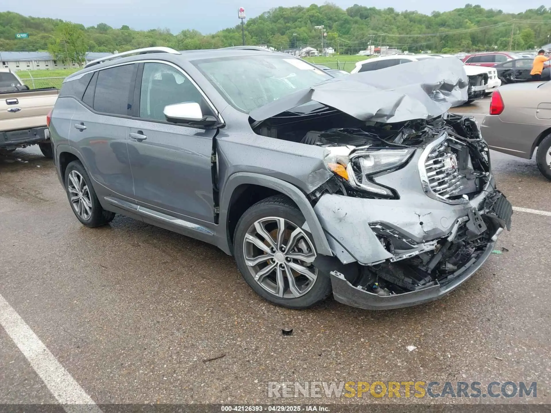 1 fotografías del automóvil dañado 3GKALXEX9LL137492 GMC TERRAIN 2020