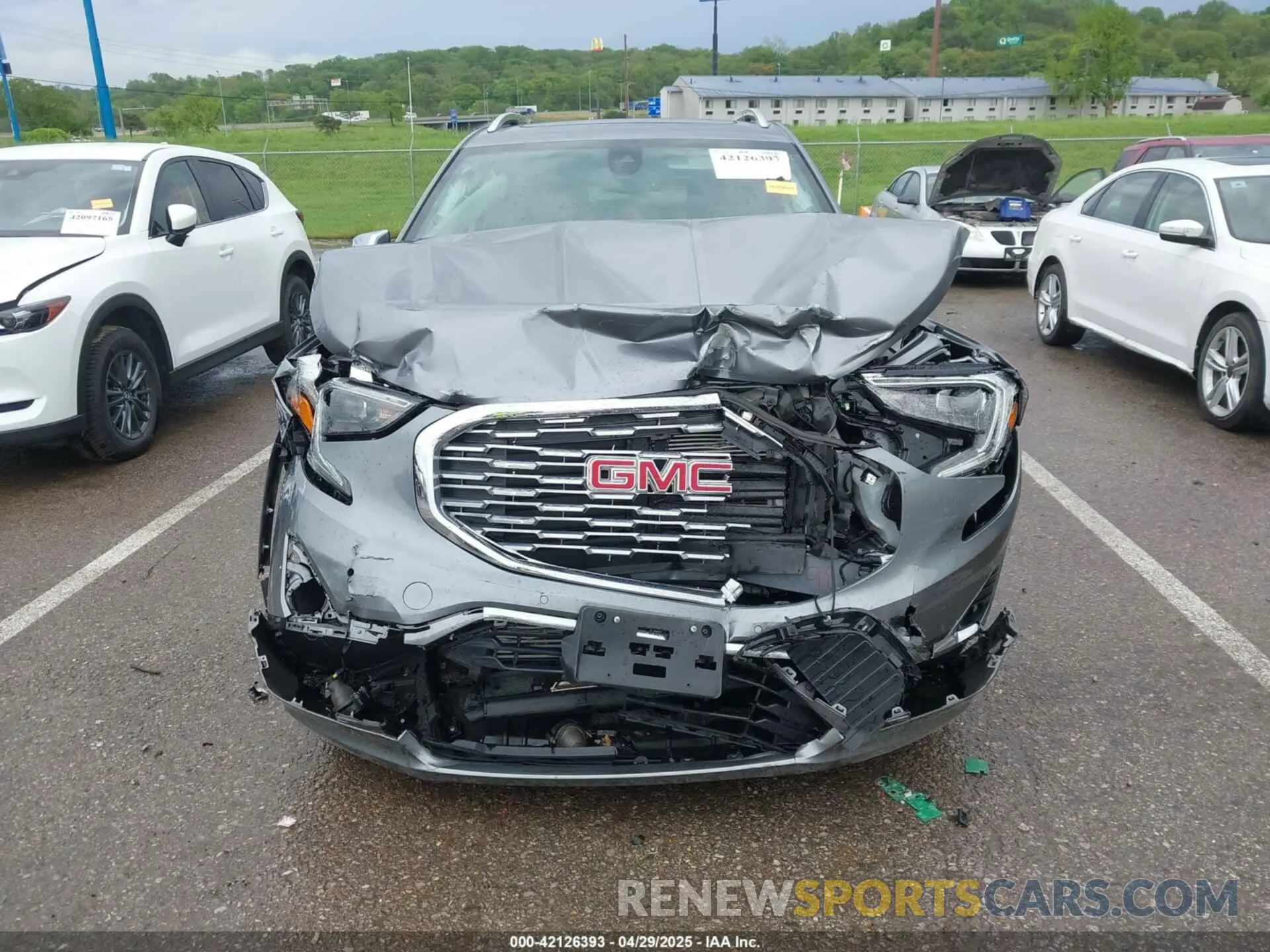 12 fotografías del automóvil dañado 3GKALXEX9LL137492 GMC TERRAIN 2020