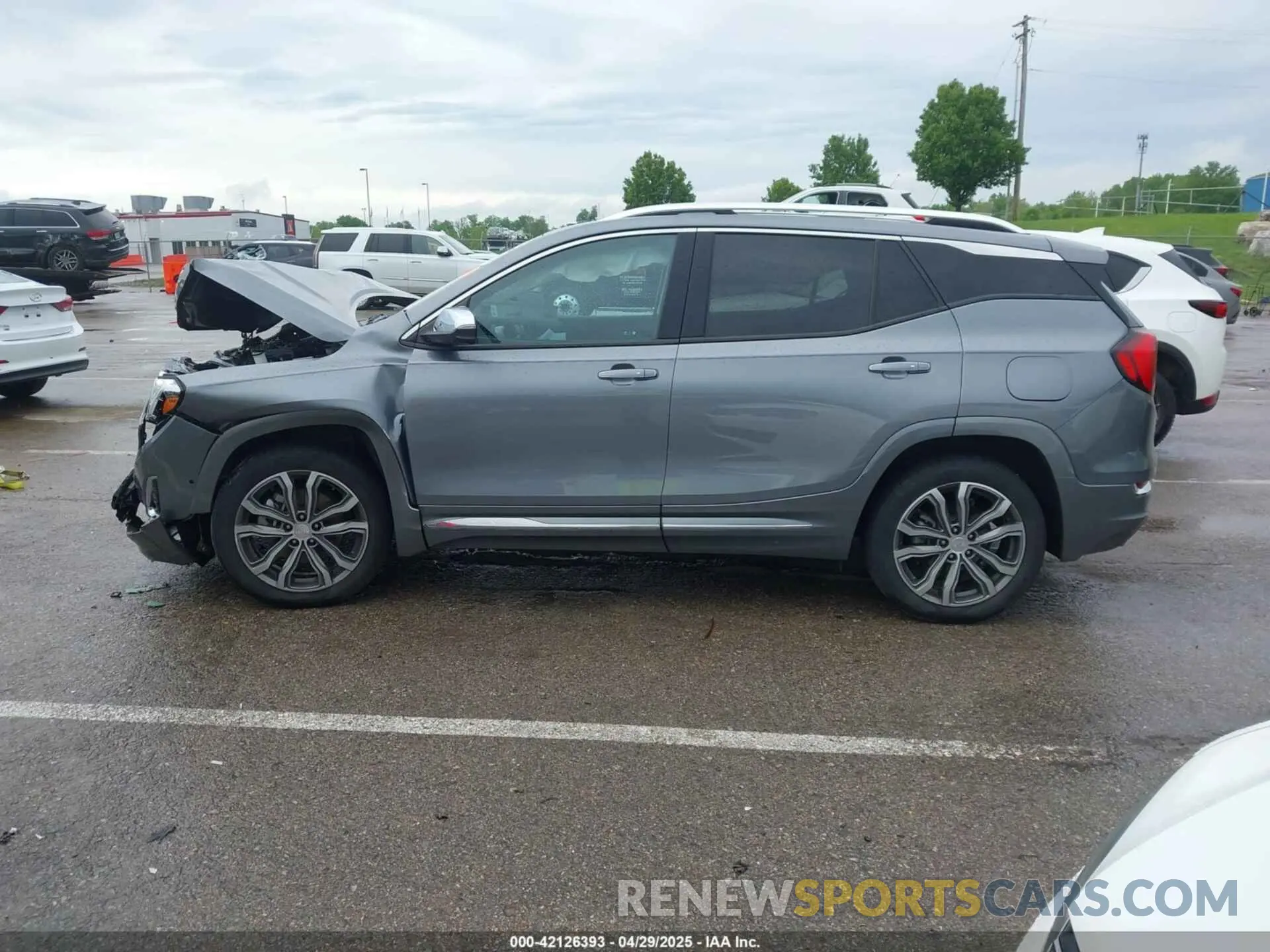 14 fotografías del automóvil dañado 3GKALXEX9LL137492 GMC TERRAIN 2020